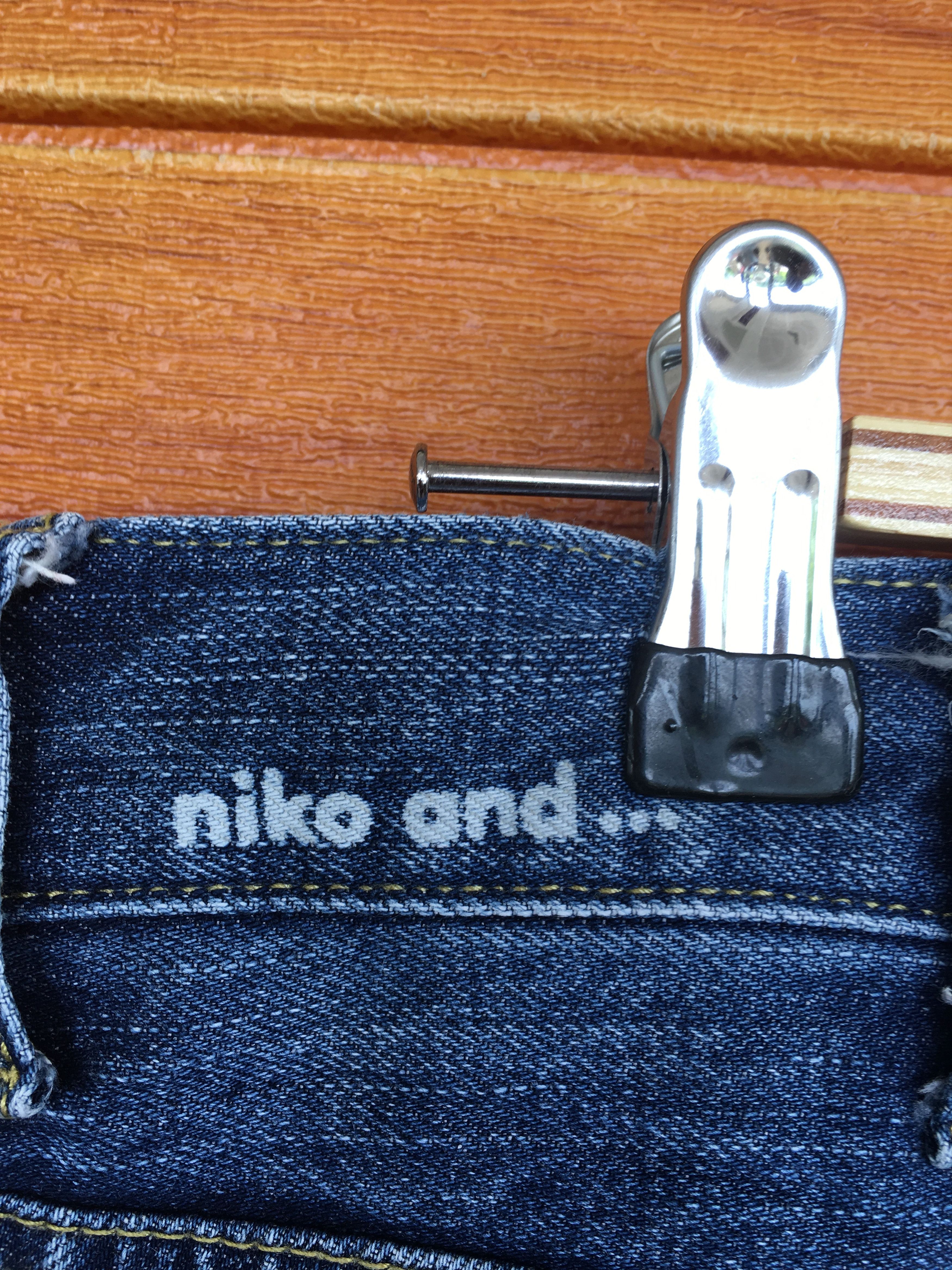 Comme des Garcons × Undercover Niko And.. Painted Distressed Denim Jeans Size US 33 - 16 Thumbnail