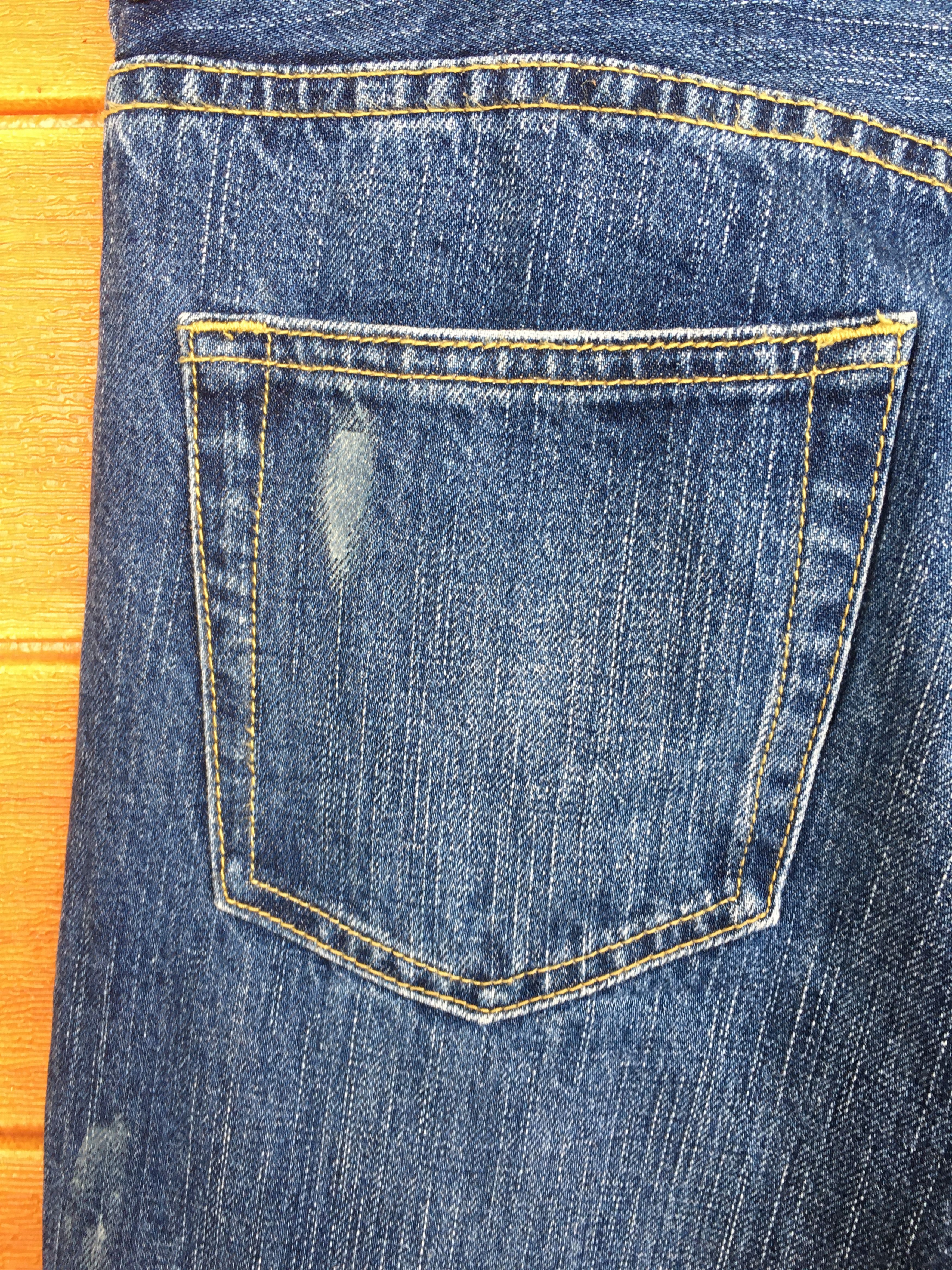 Comme des Garcons × Undercover Niko And.. Painted Distressed Denim Jeans Size US 33 - 14 Thumbnail