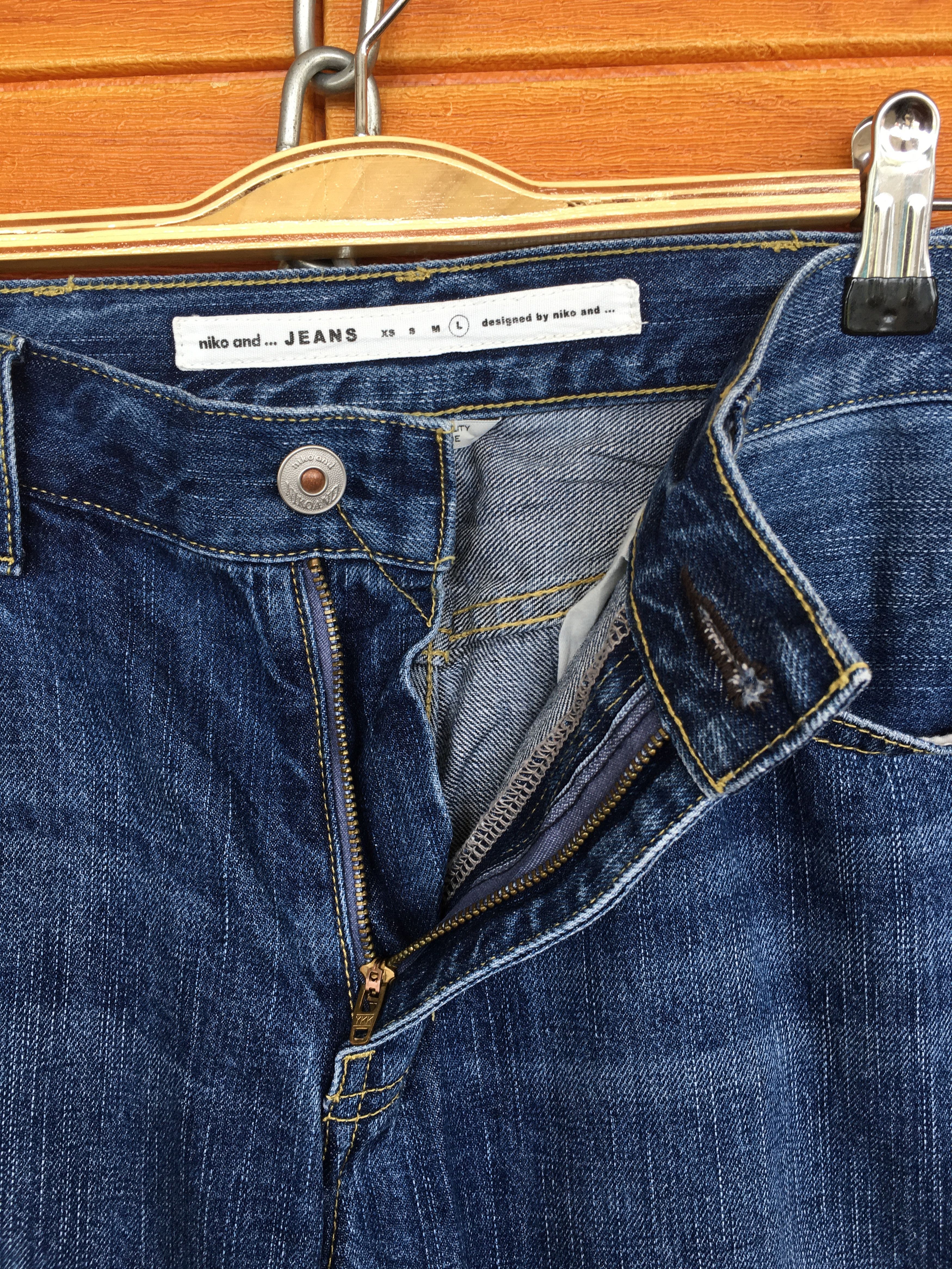 Comme des Garcons × Undercover Niko And.. Painted Distressed Denim Jeans Size US 33 - 23 Thumbnail