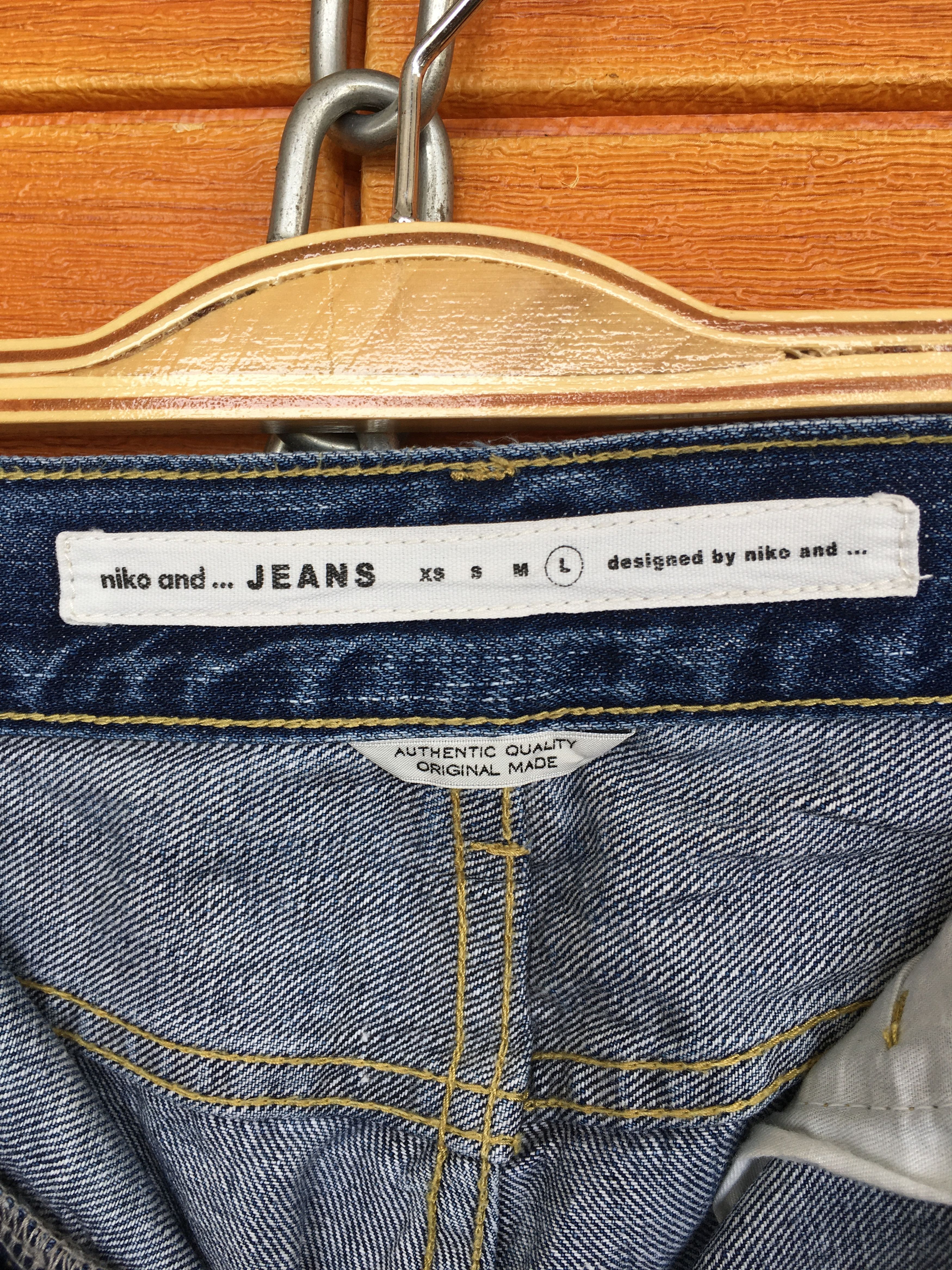 Comme des Garcons × Undercover Niko And.. Painted Distressed Denim Jeans Size US 33 - 24 Thumbnail