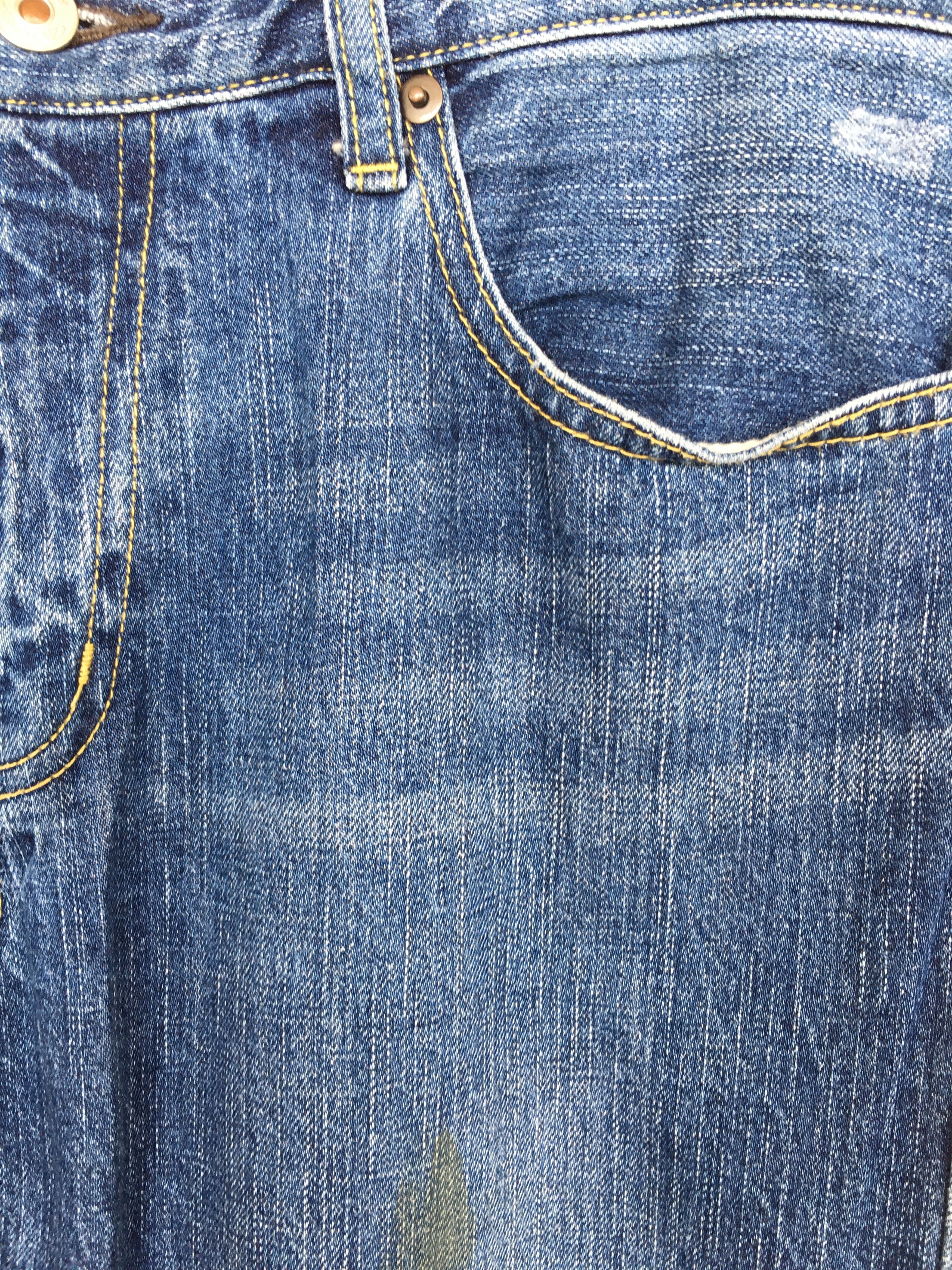 Comme des Garcons × Undercover Niko And.. Painted Distressed Denim Jeans Size US 33 - 4 Thumbnail