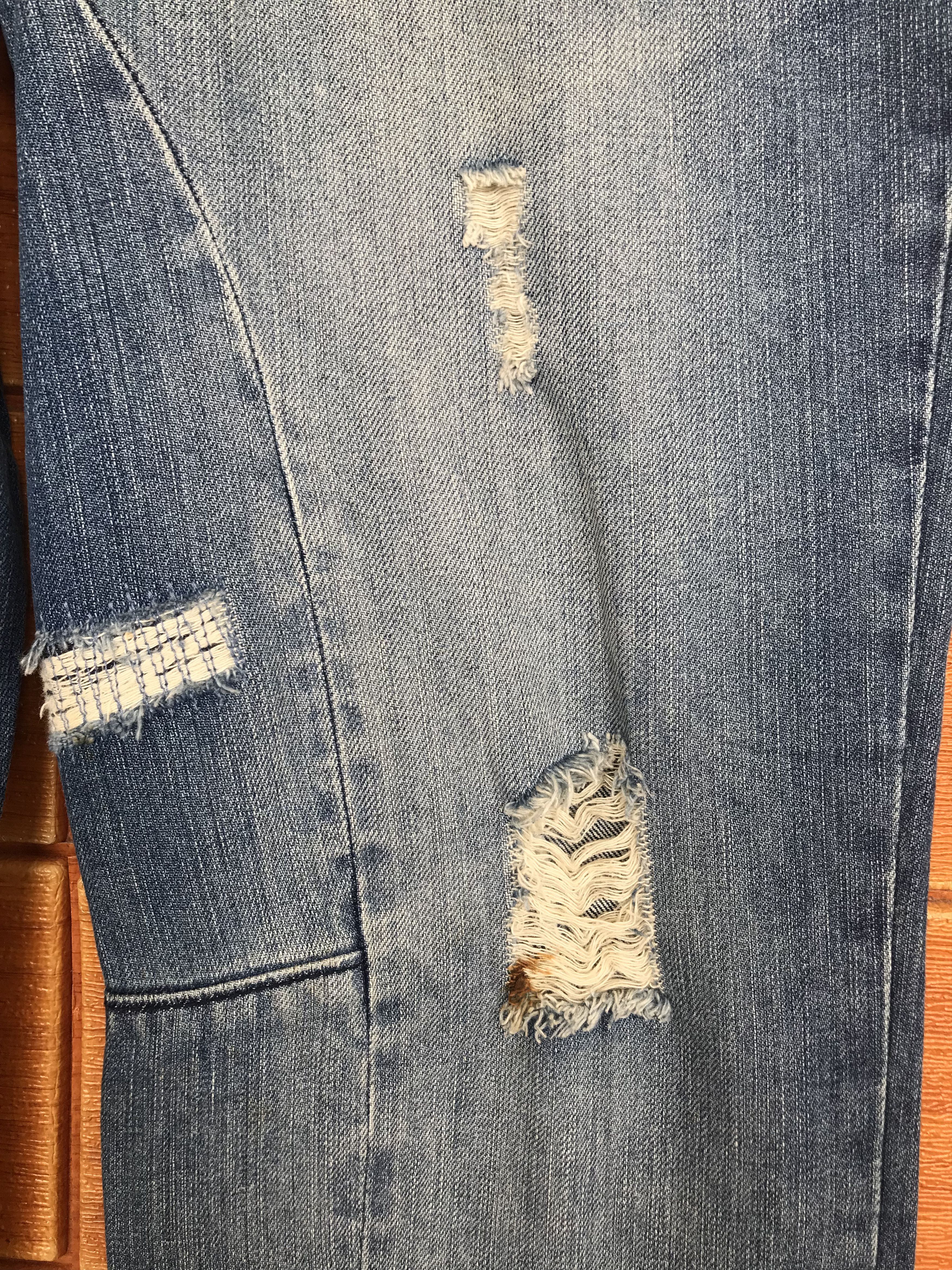 Comme des Garcons × Undercover Ehyphen World Gallery Distressed Denim Jeans Size US 30 / EU 46 - 6 Thumbnail
