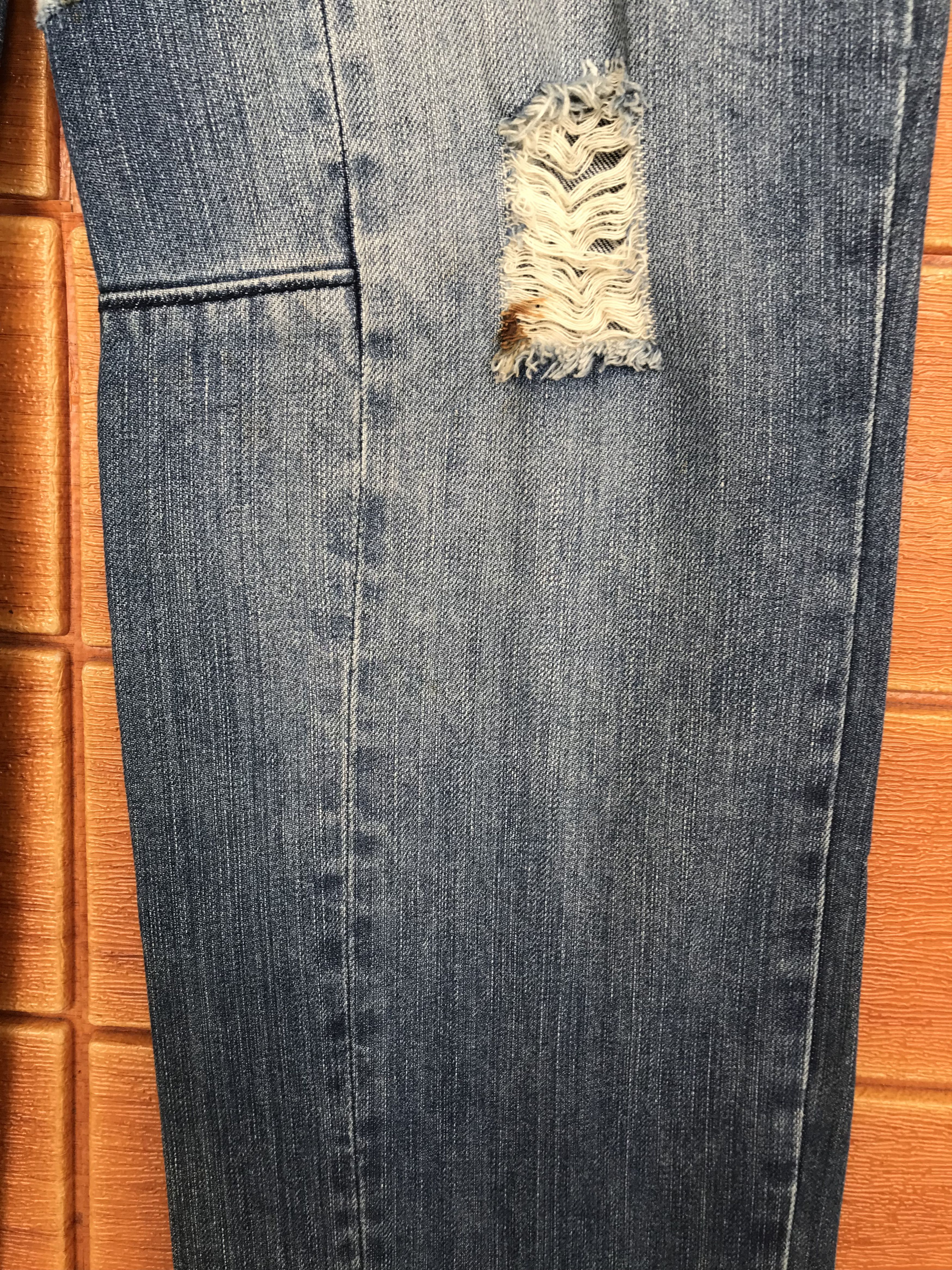 Comme des Garcons × Undercover Ehyphen World Gallery Distressed Denim Jeans Size US 30 / EU 46 - 8 Thumbnail