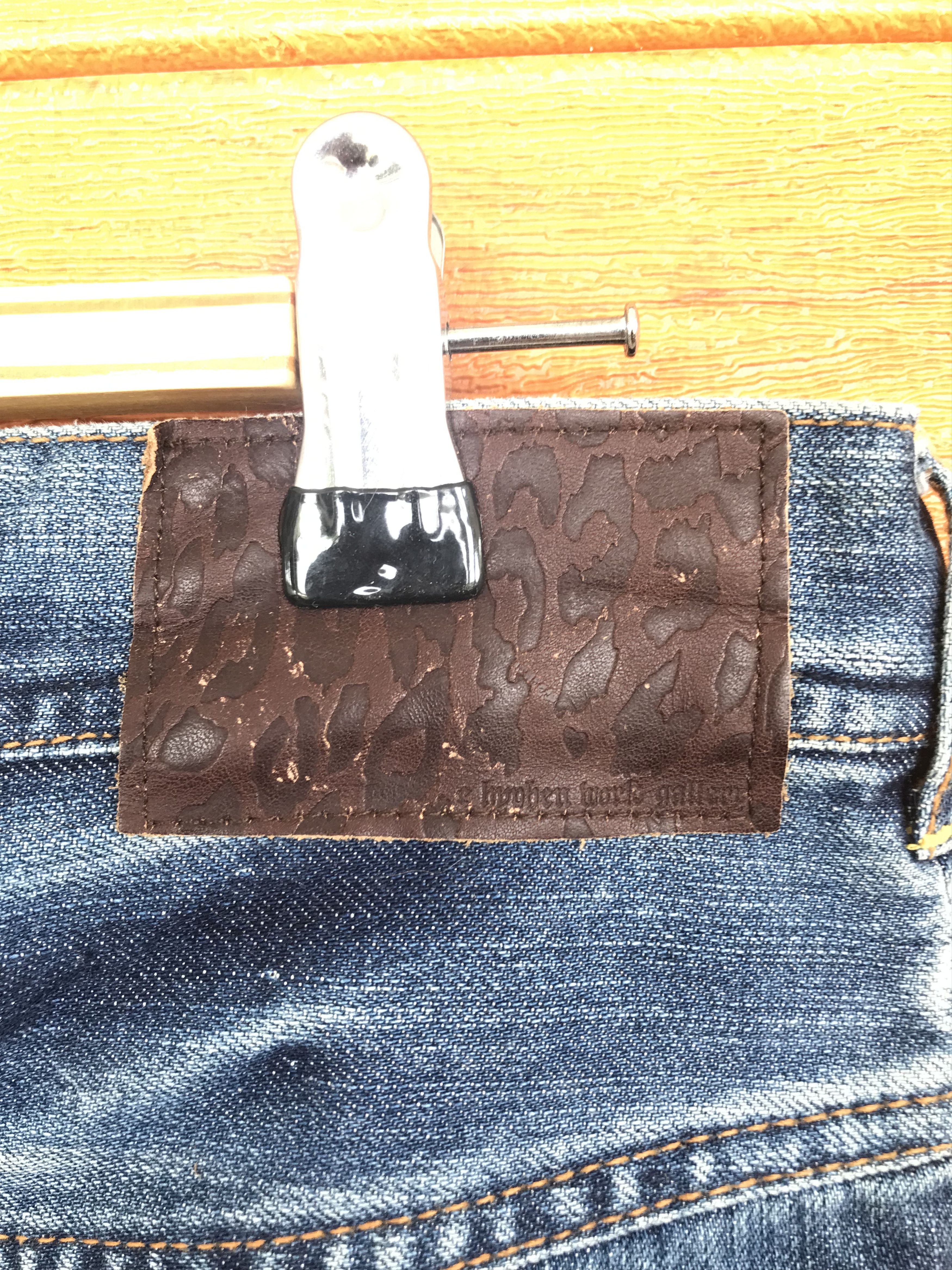 Comme des Garcons × Undercover Ehyphen World Gallery Distressed Denim Jeans Size US 30 / EU 46 - 18 Thumbnail