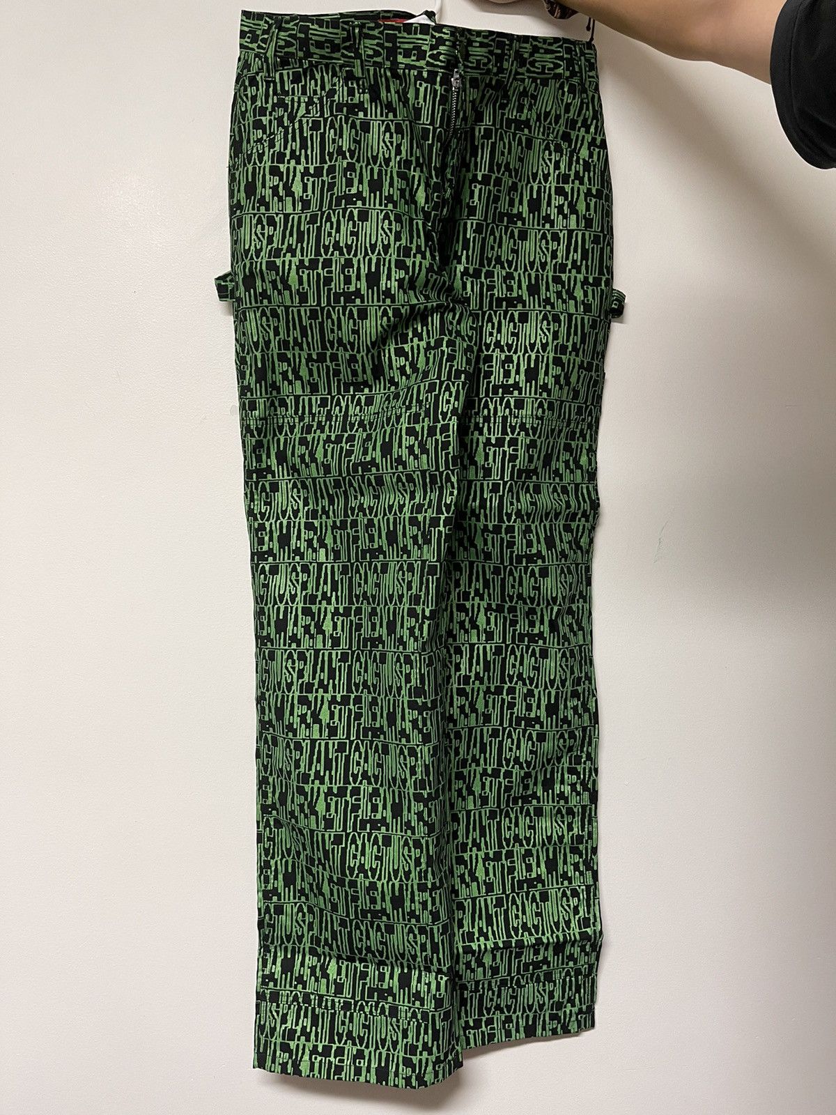 Cactus Plant Flea Market 21FW/ANXIETY REFLECTIVE GREEN PANT | Grailed