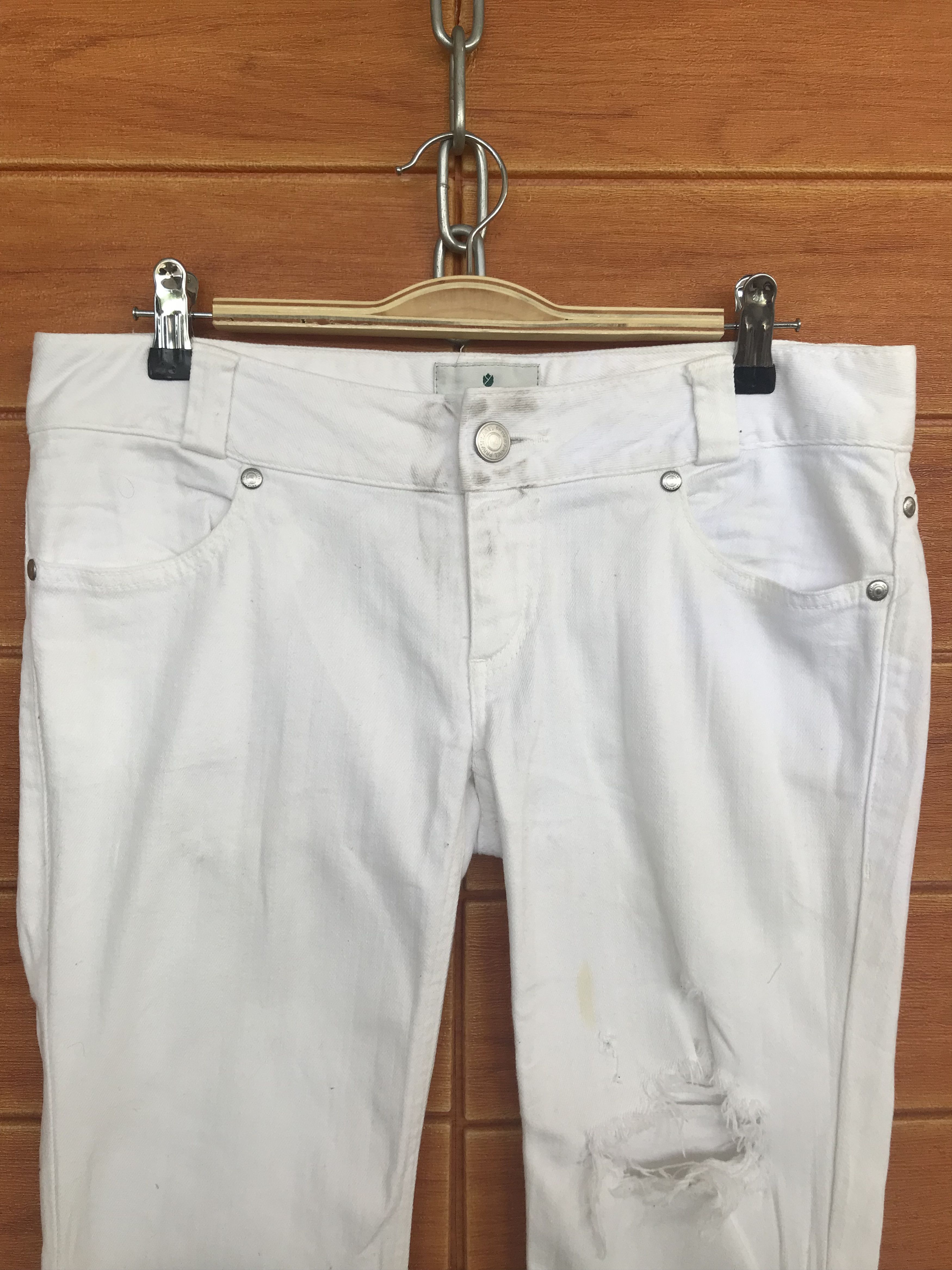 Comme des Garcons × Undercover Private Label Japan Distressed Denim Jeans Size US 30 / EU 46 - 2 Thumbnail