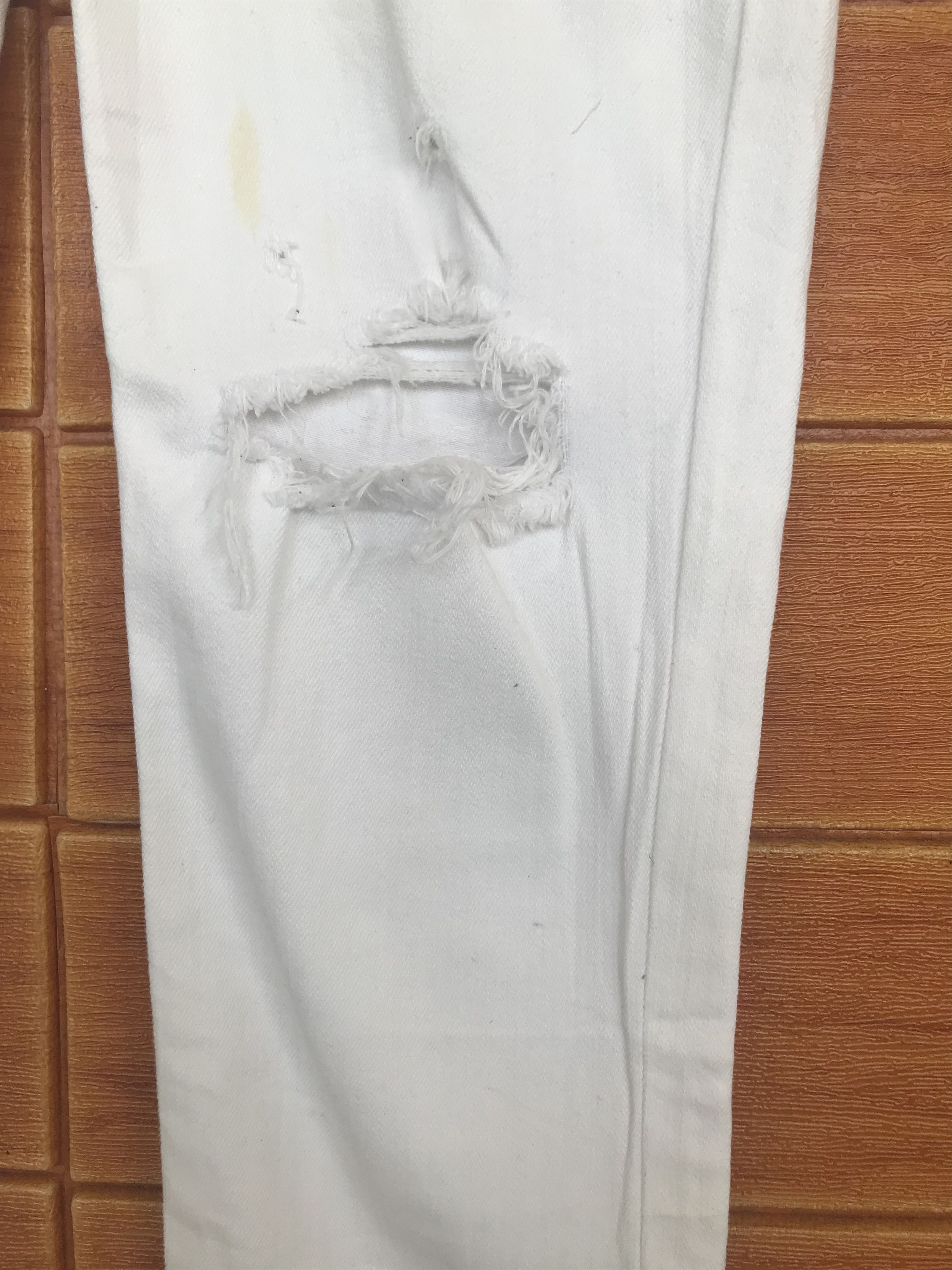 Comme des Garcons × Undercover Private Label Japan Distressed Denim Jeans Size US 30 / EU 46 - 5 Thumbnail