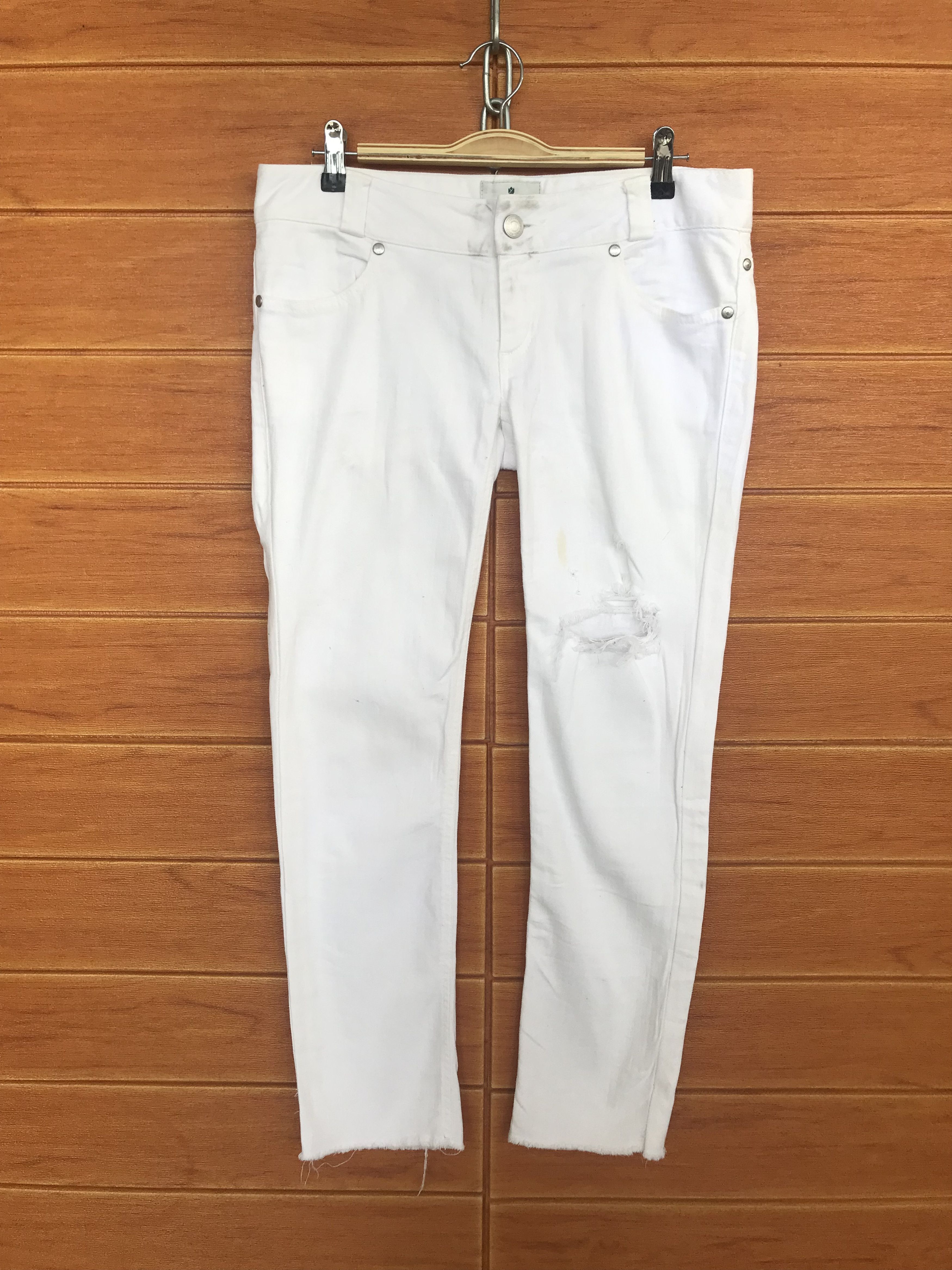Comme des Garcons × Undercover Private Label Japan Distressed Denim Jeans Size US 30 / EU 46 - 1 Thumbnail