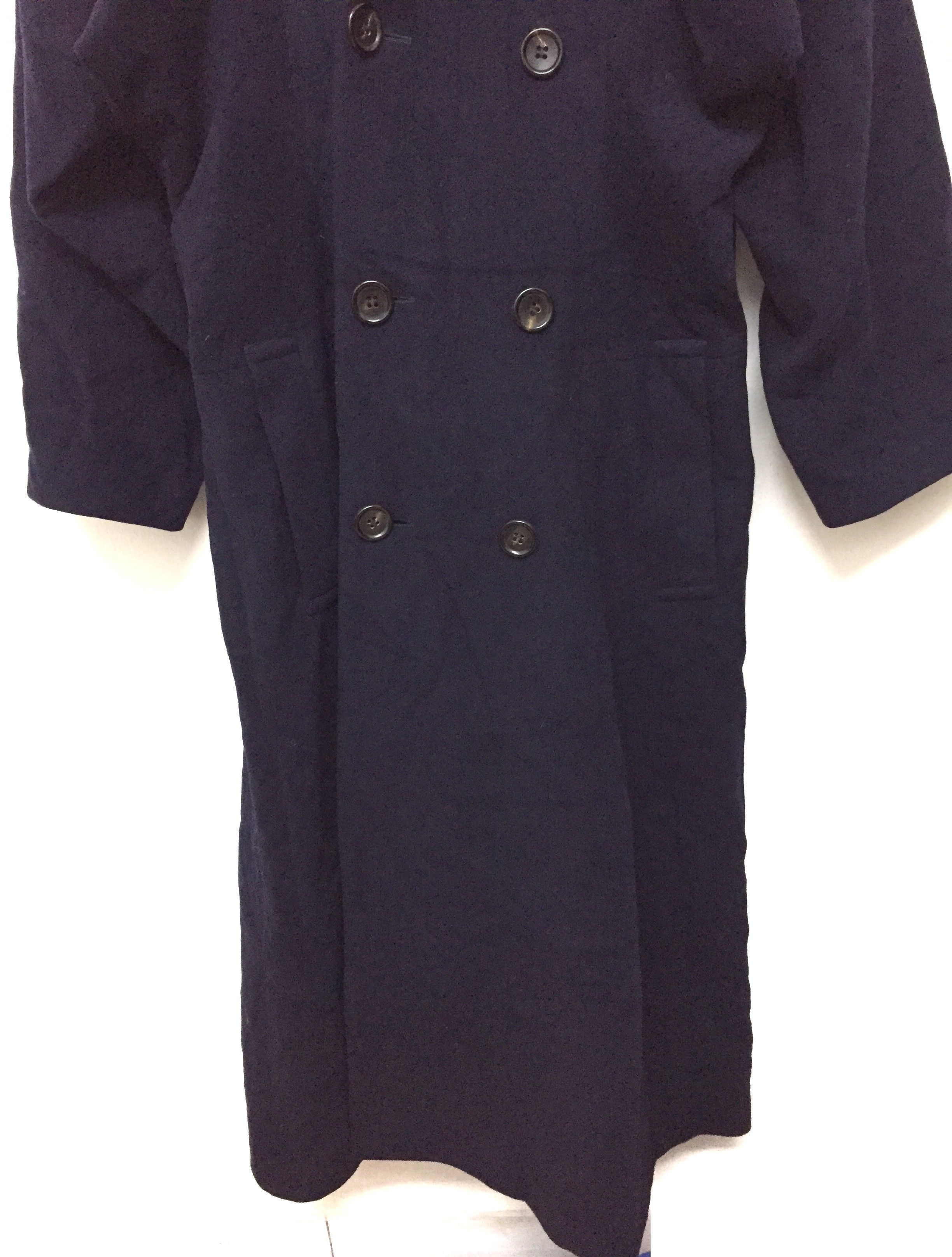 Comme des Garcons AW1993 COMME des GARCONS Rei Kawakubo Heavy Wool trench Size M / US 6-8 / IT 42-44 - 4 Thumbnail