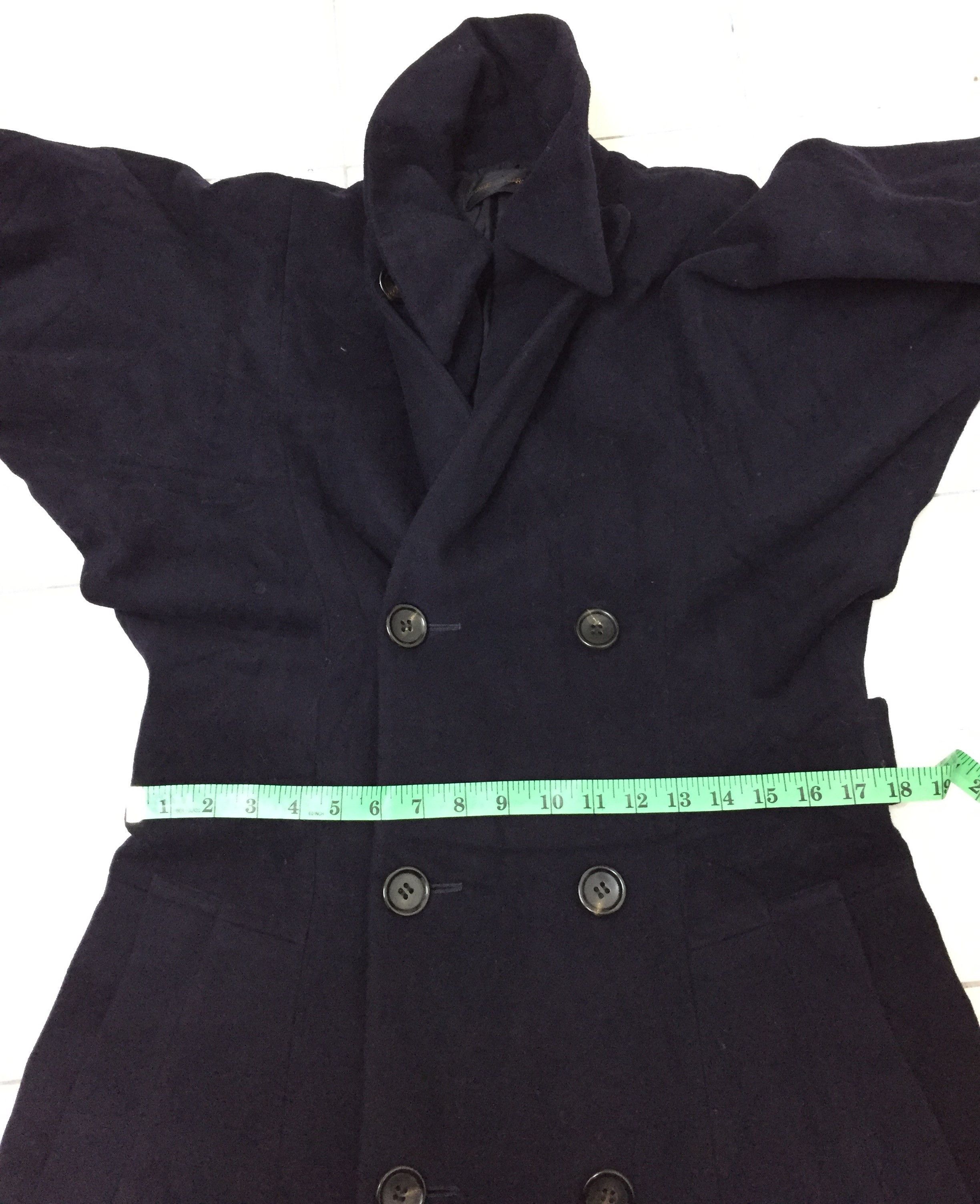 Comme des Garcons AW1993 COMME des GARCONS Rei Kawakubo Heavy Wool trench Size M / US 6-8 / IT 42-44 - 12 Thumbnail