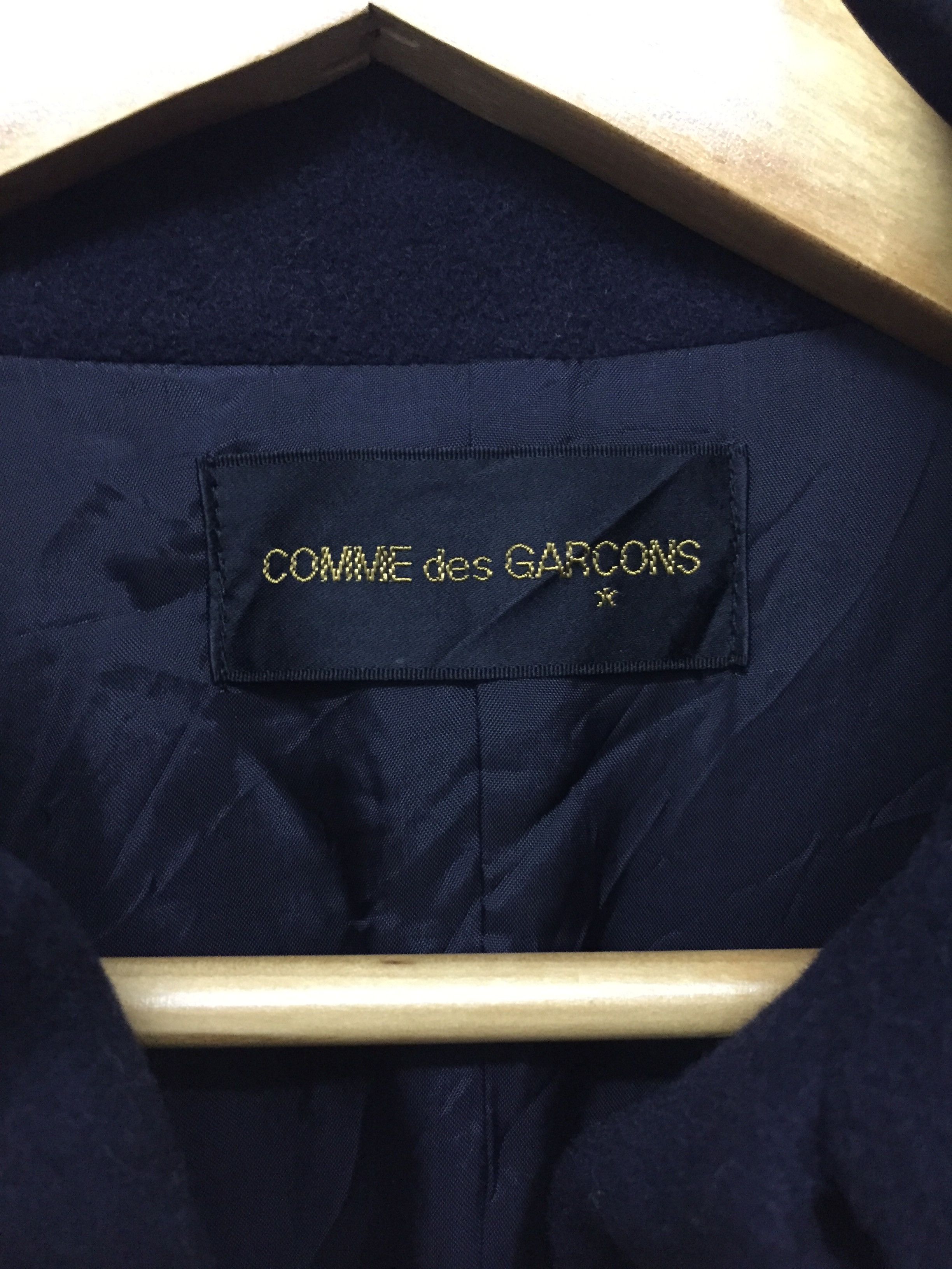 Comme des Garcons AW1993 COMME des GARCONS Rei Kawakubo Heavy Wool trench Size M / US 6-8 / IT 42-44 - 9 Thumbnail