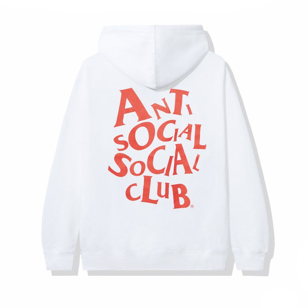 Anti Social Social Club DS ASSC Complicated White Hoodie FTP FOG CDG BAPE KITH OOTD Size US XL / EU 56 / 4 - 1 Thumbnail
