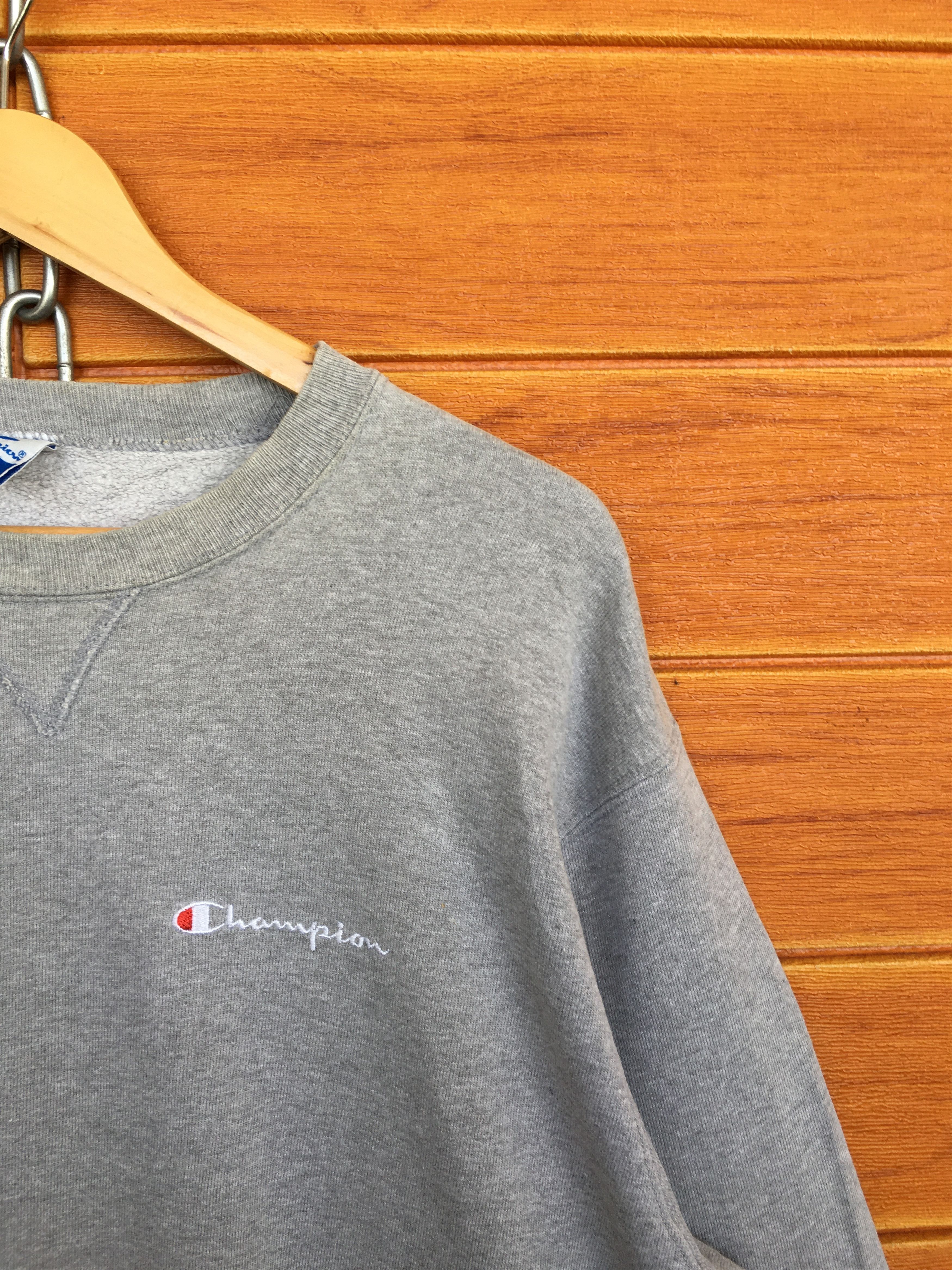 Champion Vintage 90s Champion Small Logo Sweatshirt Size US L / EU 52-54 / 3 - 3 Thumbnail
