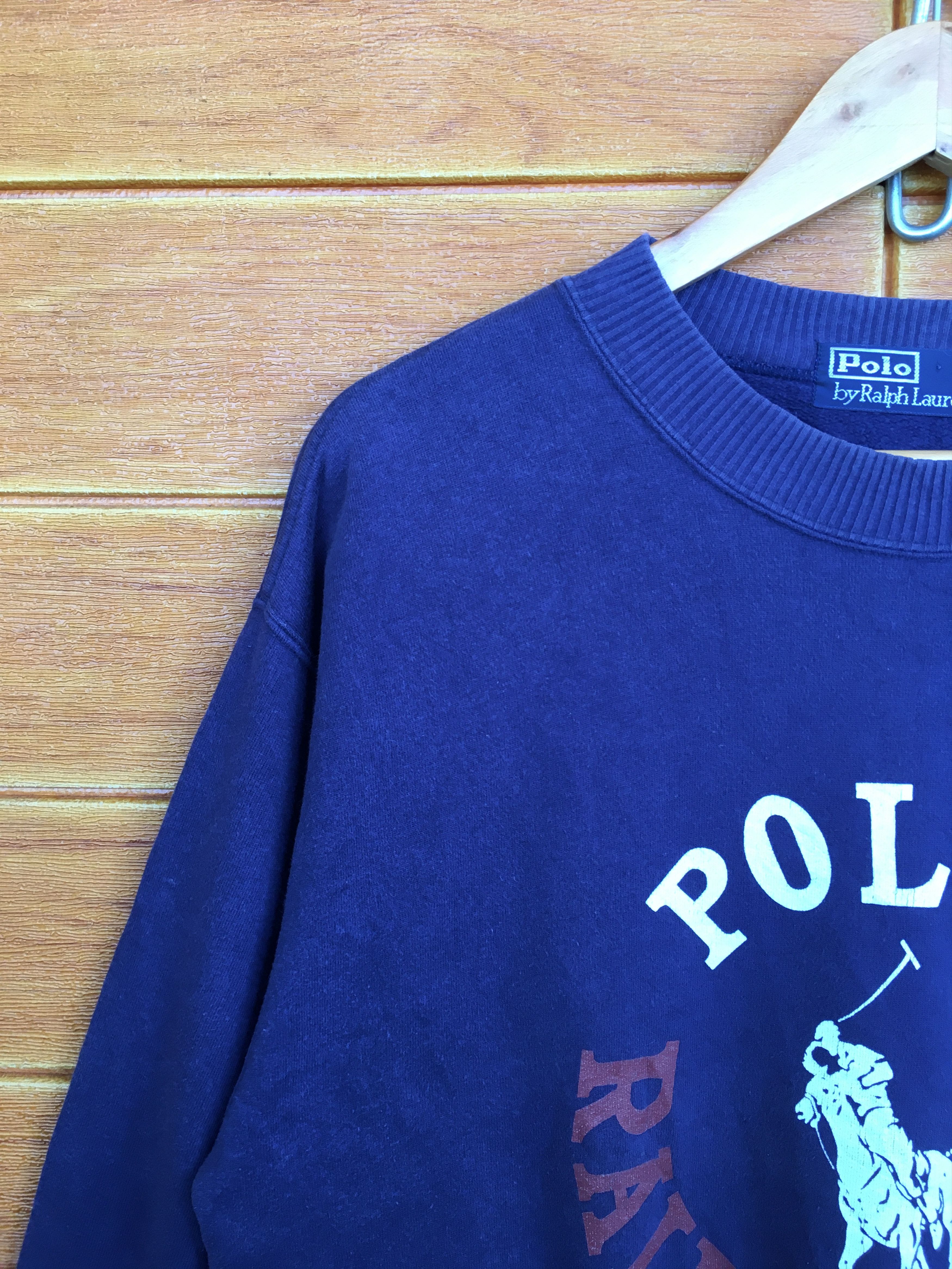 Polo Ralph Lauren Vintage Polo By Ralph Lauren Big Logo Sweatshirt Size US M / EU 48-50 / 2 - 2 Thumbnail