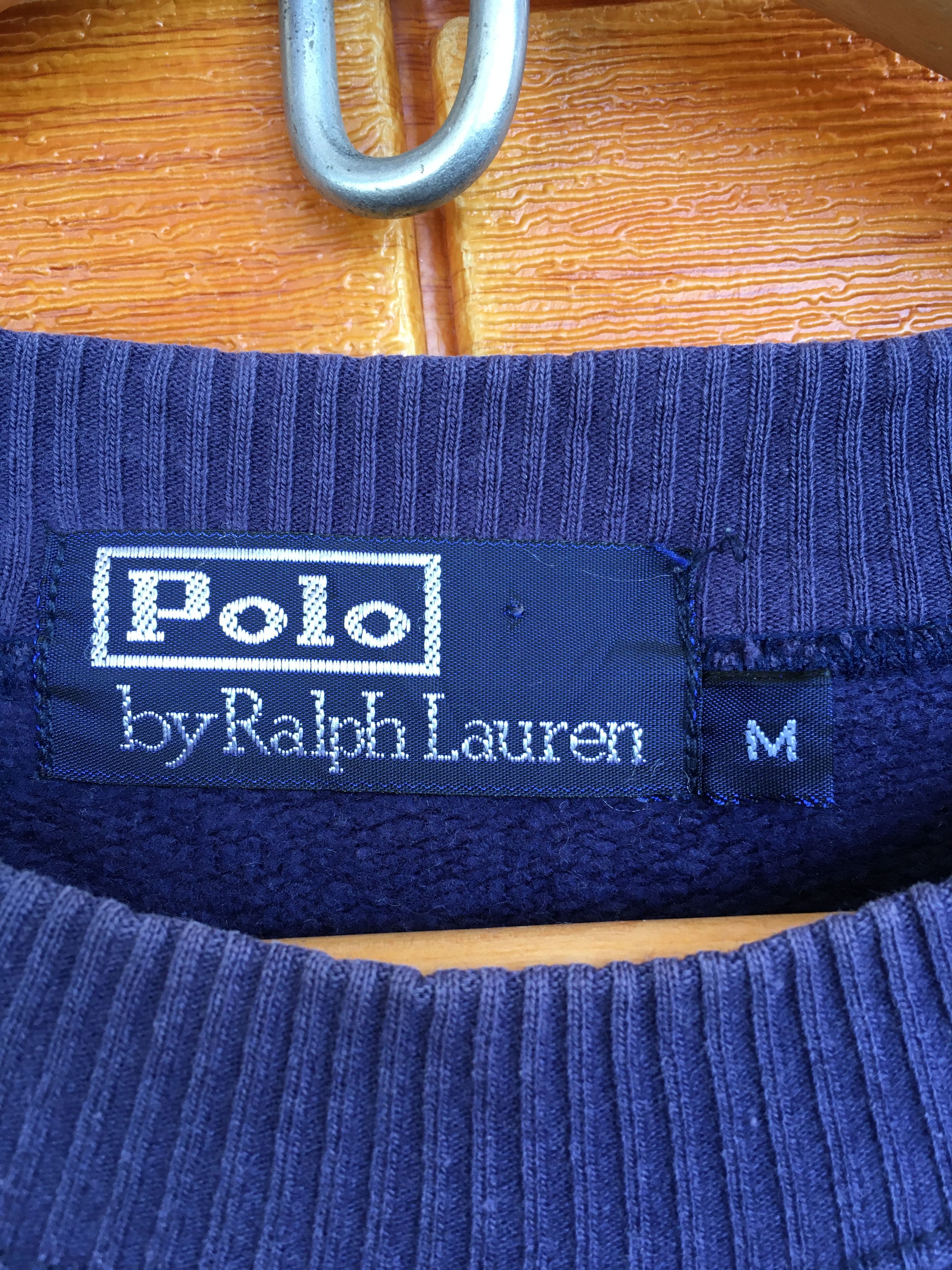 Polo Ralph Lauren Vintage Polo By Ralph Lauren Big Logo Sweatshirt Size US M / EU 48-50 / 2 - 7 Thumbnail