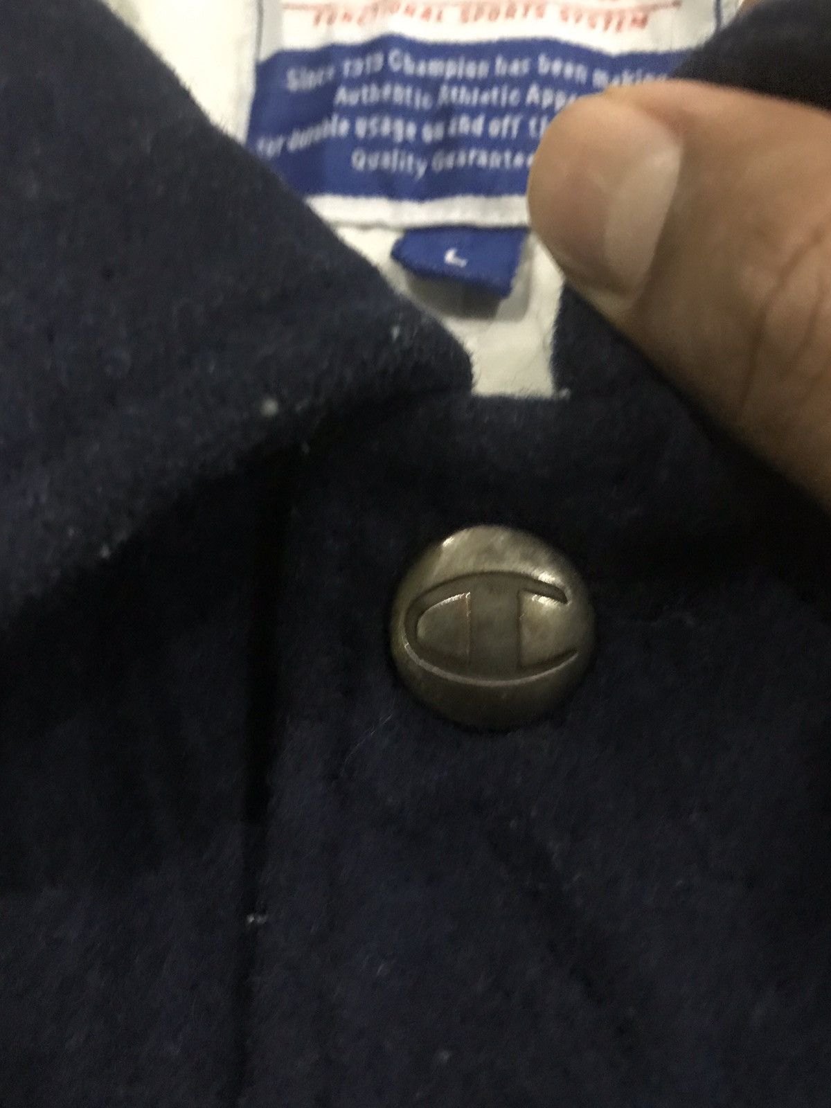 Champion Champion Embroidered Logo Varsity Jacket Size US L / EU 52-54 / 3 - 9 Thumbnail