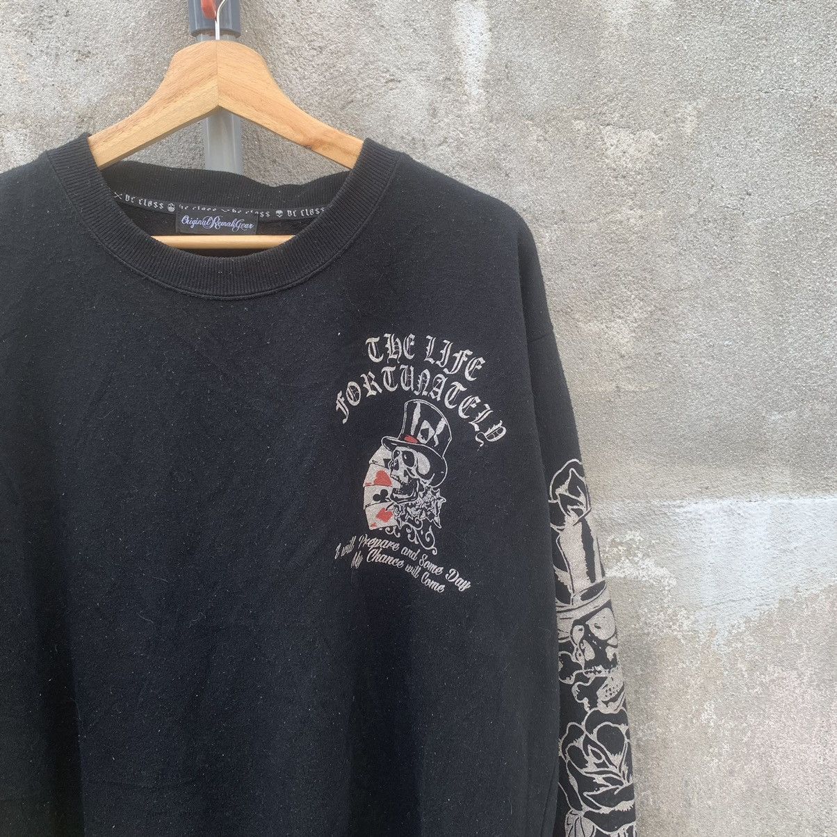 Japanese Brand × Seditionaries Unbranded Skulls Crewneck Pullover Sweatshirts Size US L / EU 52-54 / 3 - 3 Thumbnail
