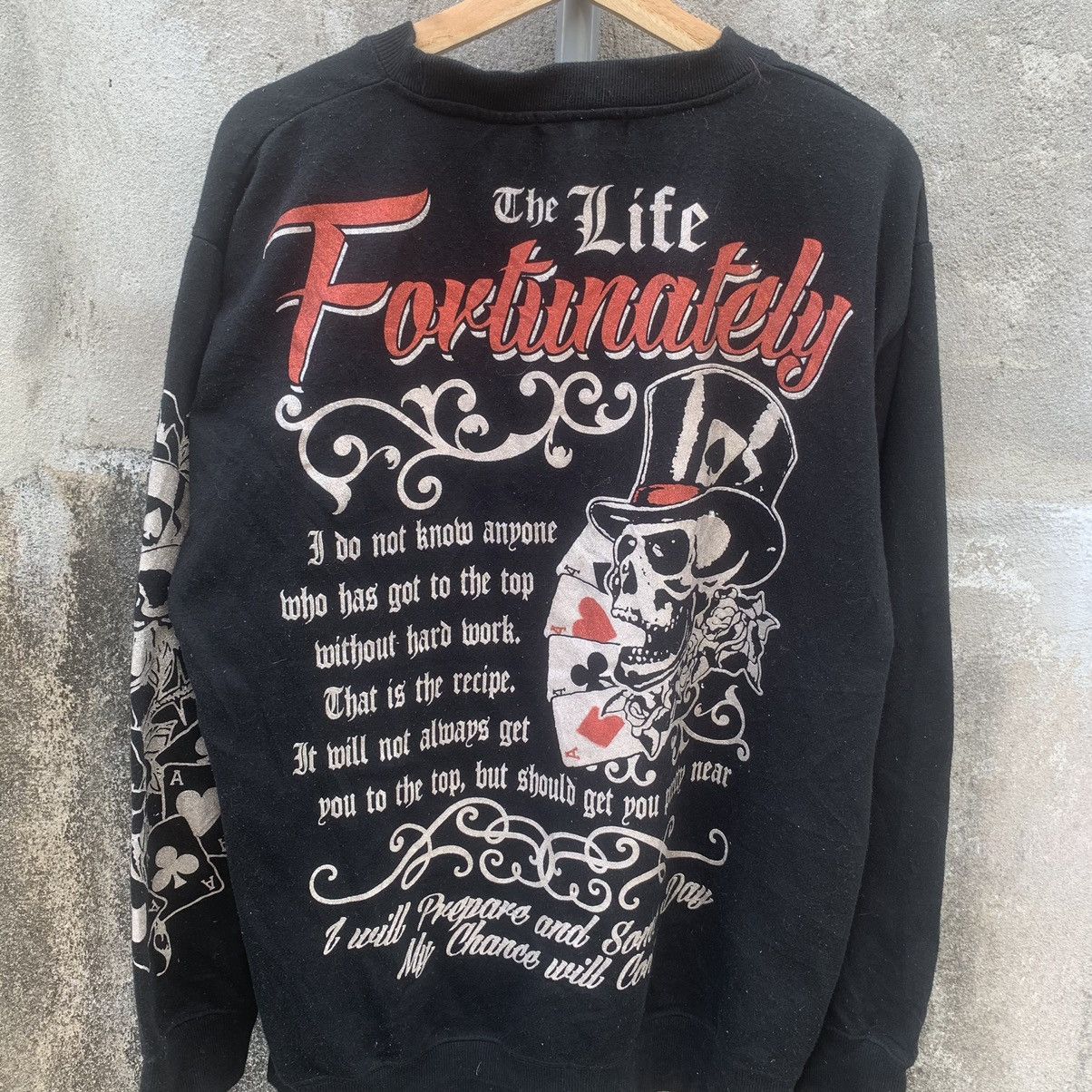 Japanese Brand × Seditionaries Unbranded Skulls Crewneck Pullover Sweatshirts Size US L / EU 52-54 / 3 - 8 Thumbnail