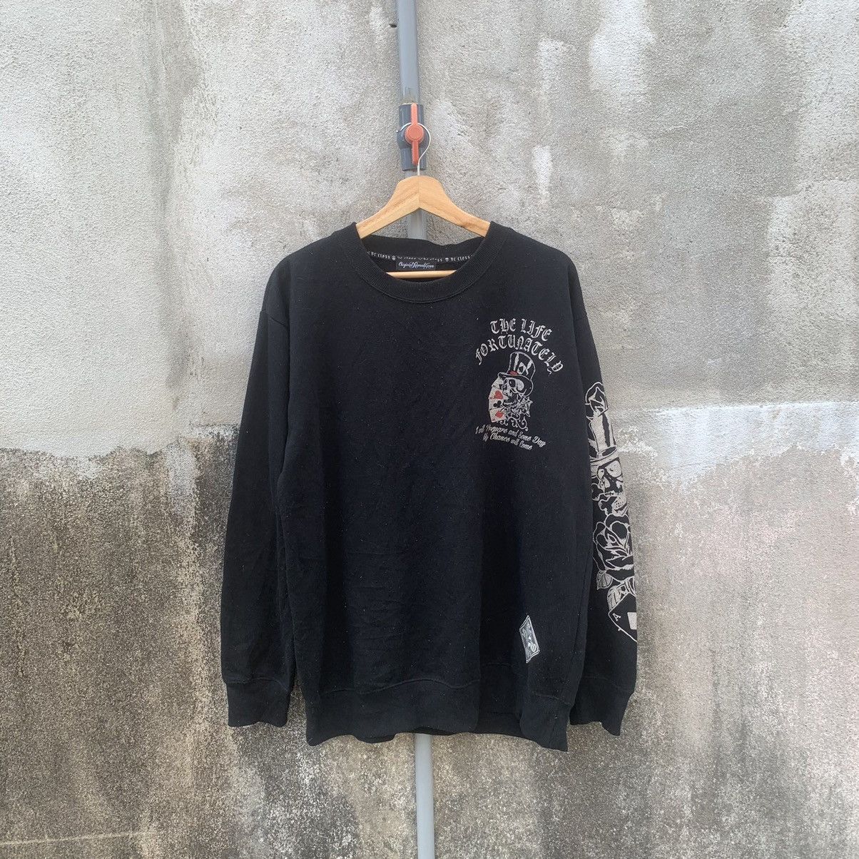 Japanese Brand × Seditionaries Unbranded Skulls Crewneck Pullover Sweatshirts Size US L / EU 52-54 / 3 - 2 Thumbnail