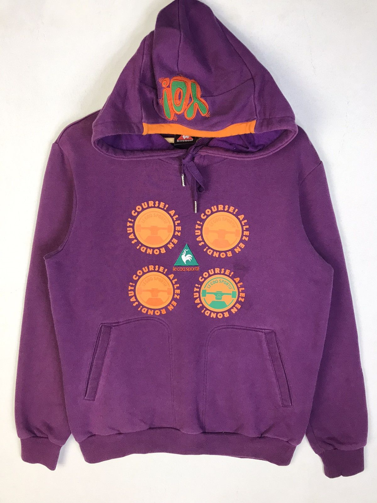 Le Coq Sportif Le Coq Sportif "YO!" Hoodie Sweater Size US M / EU 48-50 / 2 - 2 Thumbnail