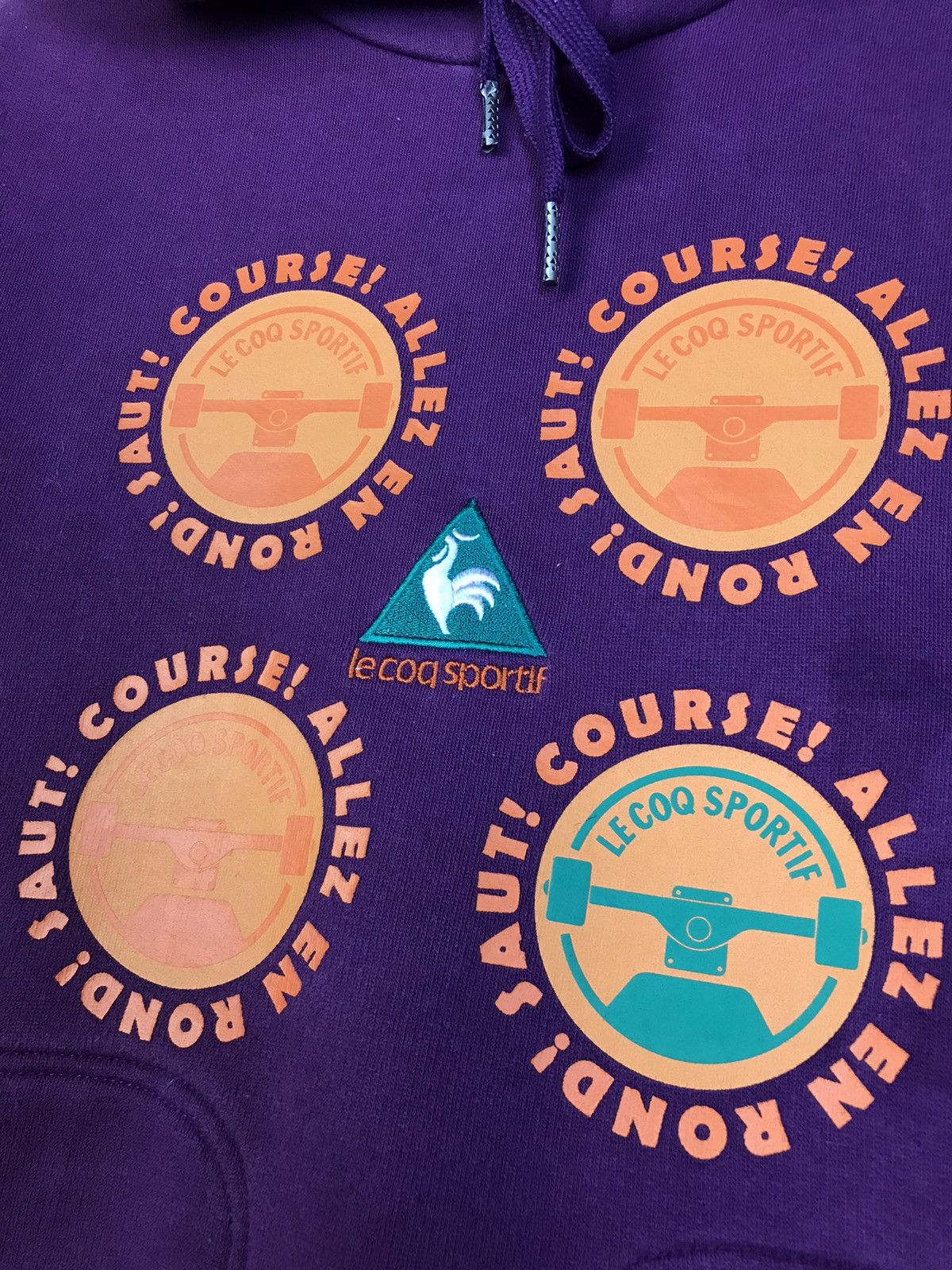 Le Coq Sportif Le Coq Sportif "YO!" Hoodie Sweater Size US M / EU 48-50 / 2 - 3 Thumbnail