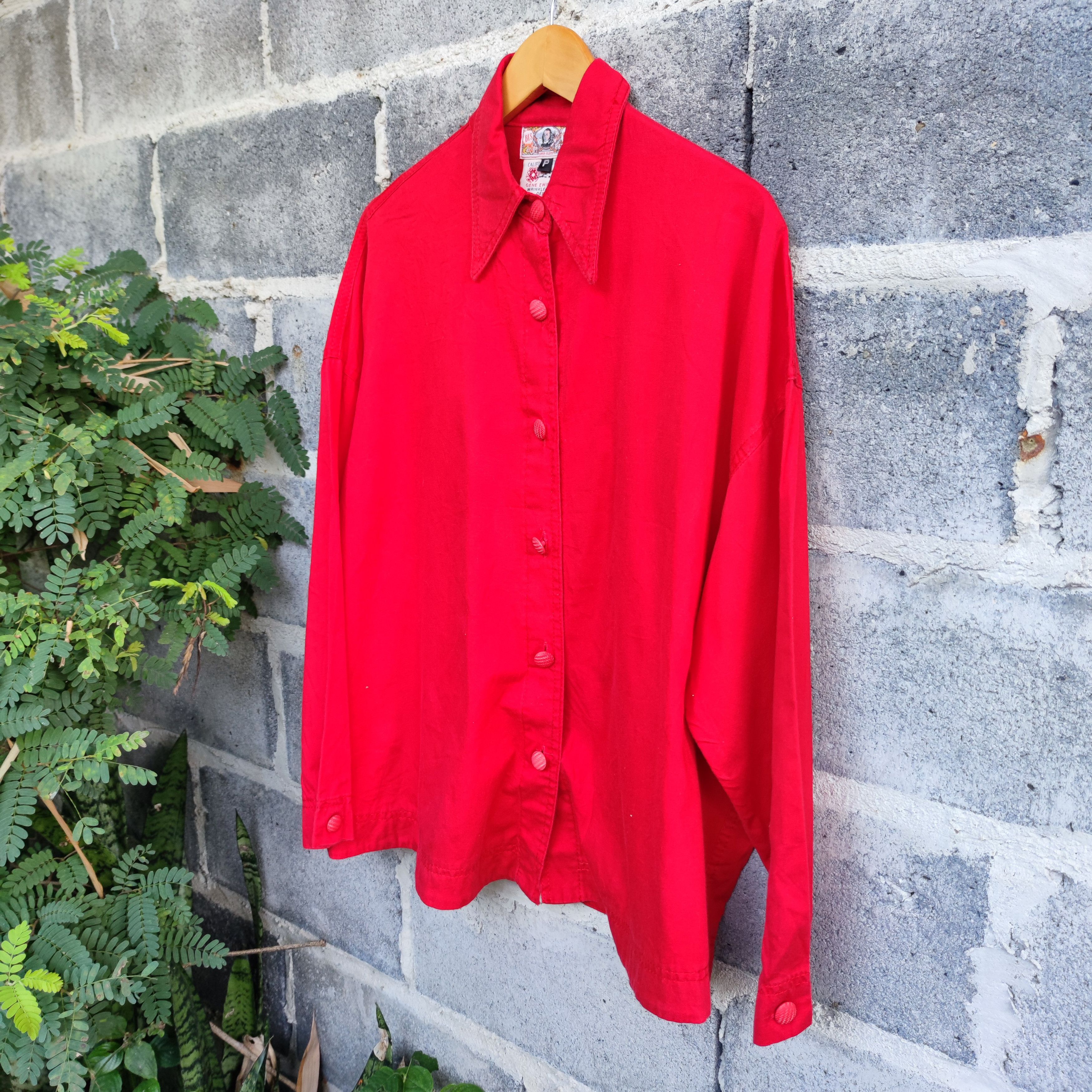 Vintage BIS Gene Ewing California Sunwash Long Sleeve shirt Size US XXL / EU 58 / 5 - 6 Thumbnail