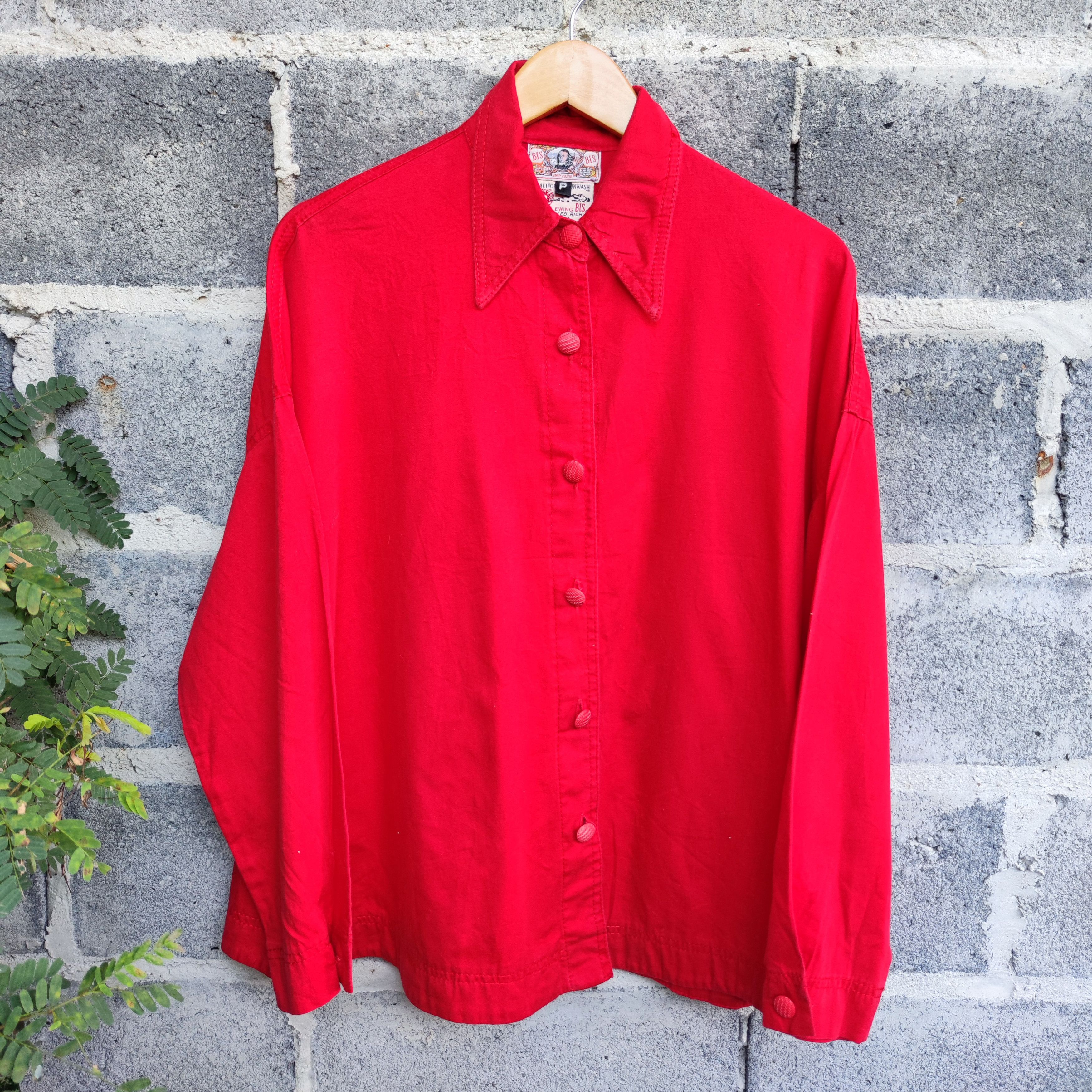 Vintage BIS Gene Ewing California Sunwash Long Sleeve shirt Size US XXL / EU 58 / 5 - 1 Thumbnail