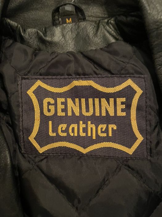 Genuine Leather Leather jacket Grailed