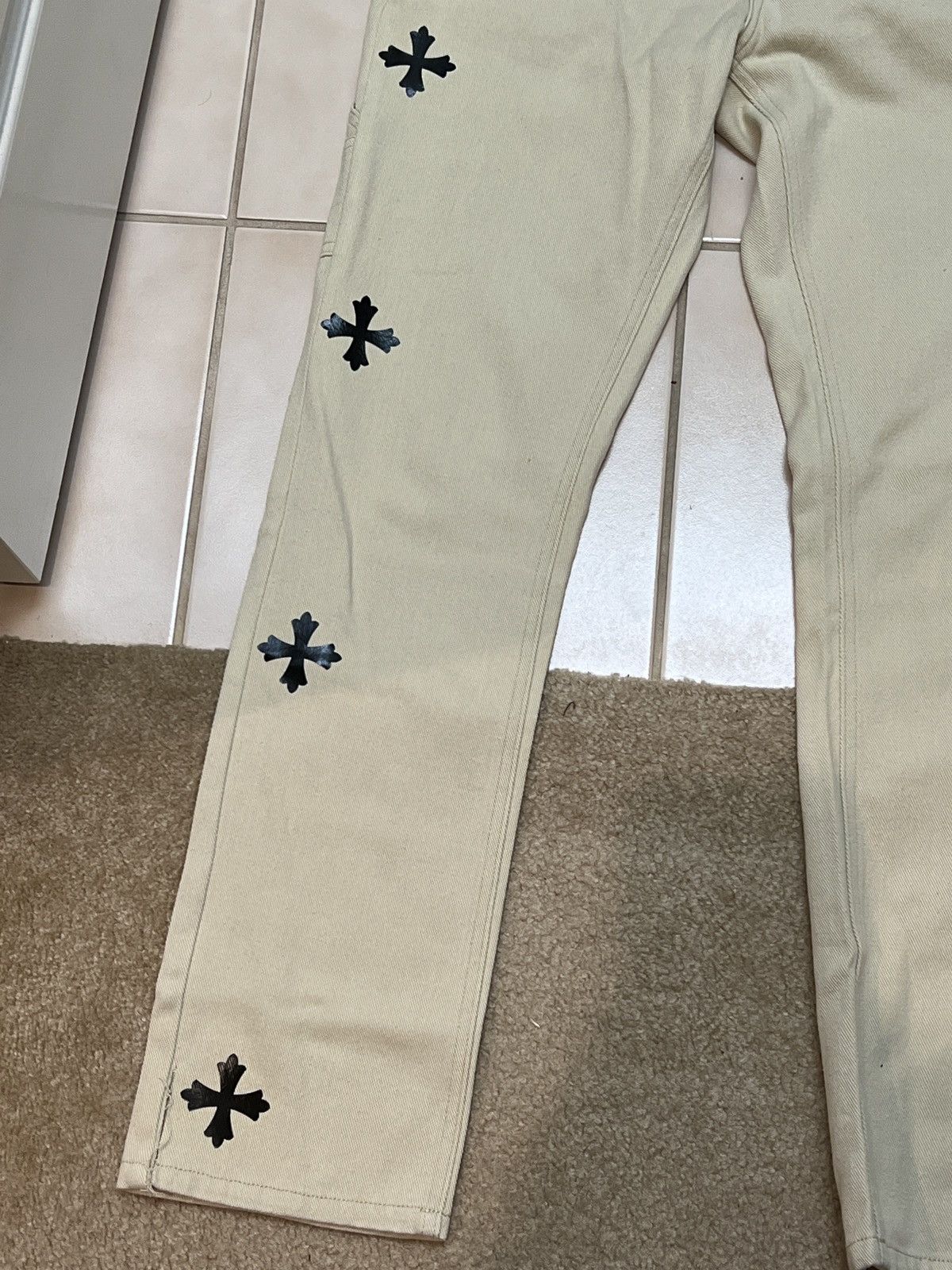 Other Cali studios iron cross patch denim jeans patches 32x32 Size US 32 / EU 48 - 3 Thumbnail