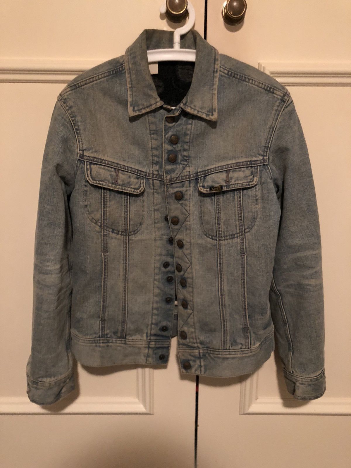 N. Hoolywood N.Hollywood X Lee Sanforized trucker denim jacket