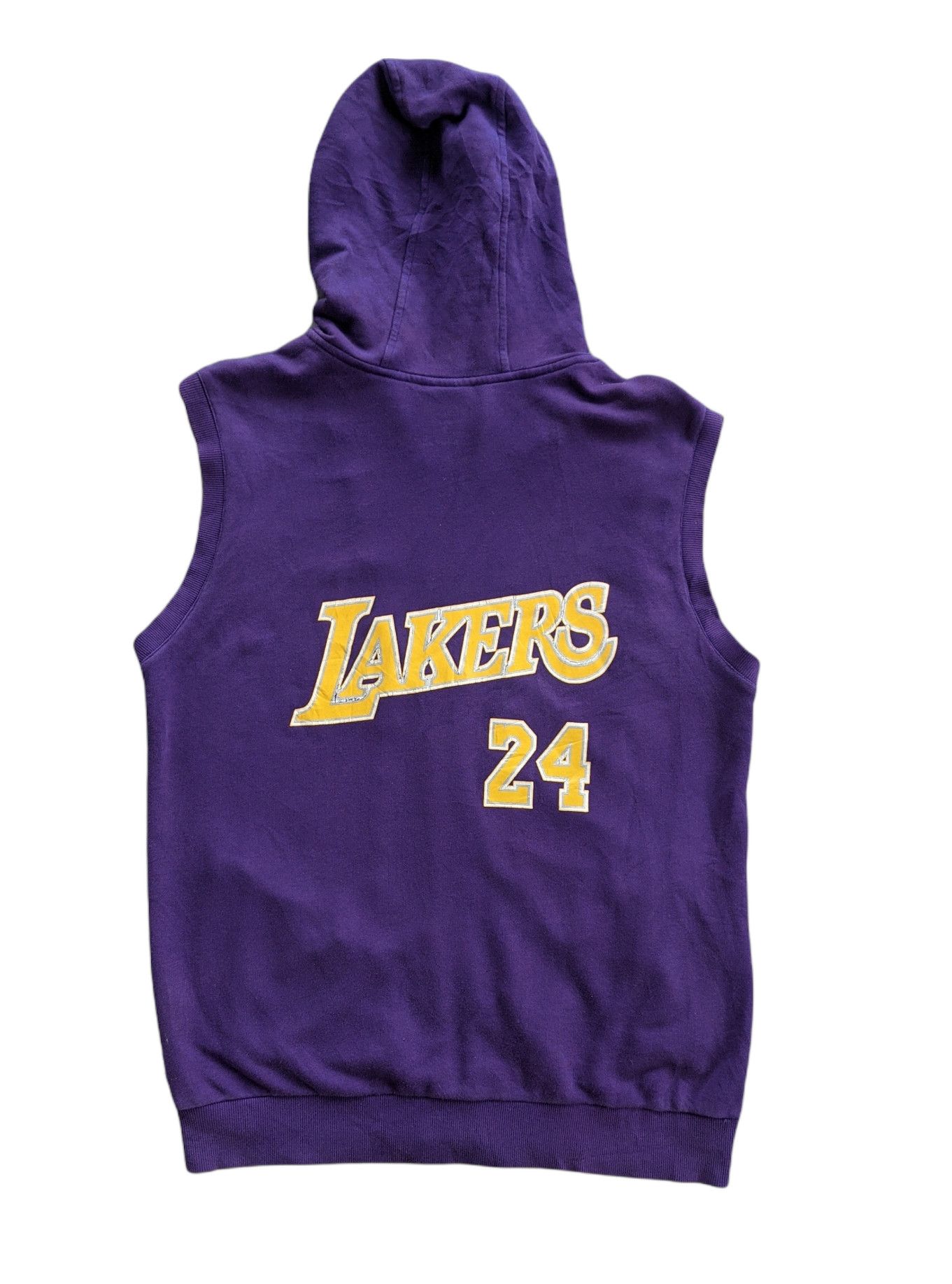 L.A. Lakers NBA Vintage L.A Lakers Sleeveless Hoodie Grailed