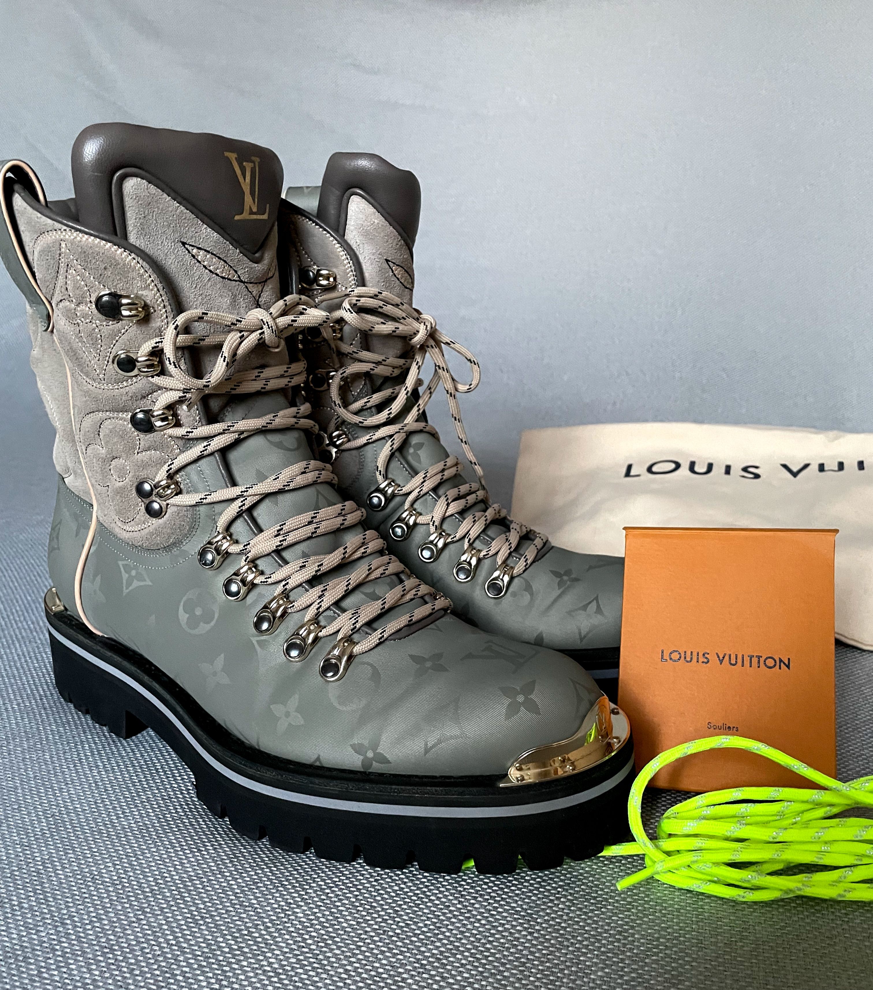 Louis Vuitton 2018 Outland Boots w/ Tags - Grey Boots, Shoes