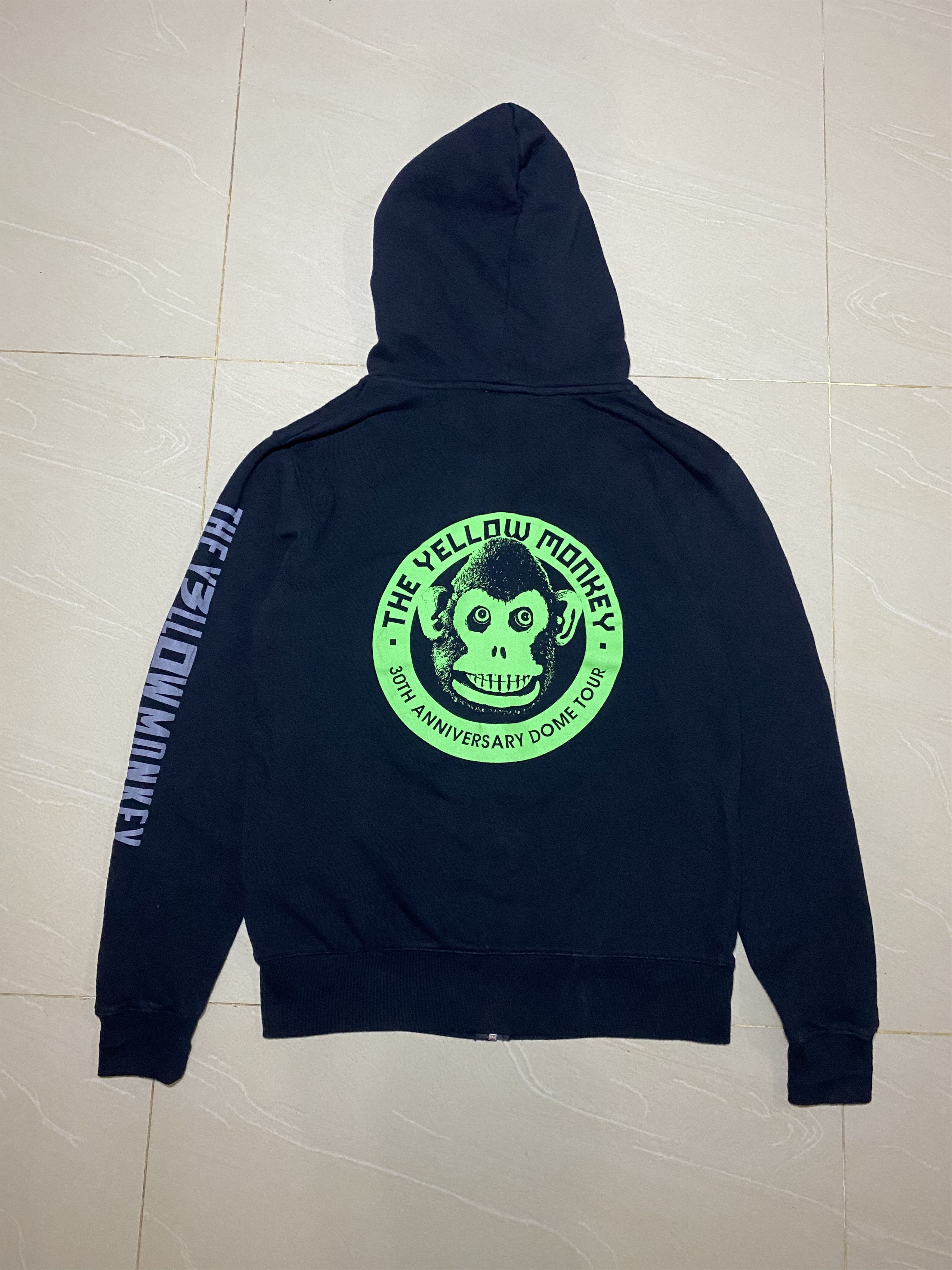 The Yellow Monkey 30Th Anniversary Dome Tour Ziper Hoodie