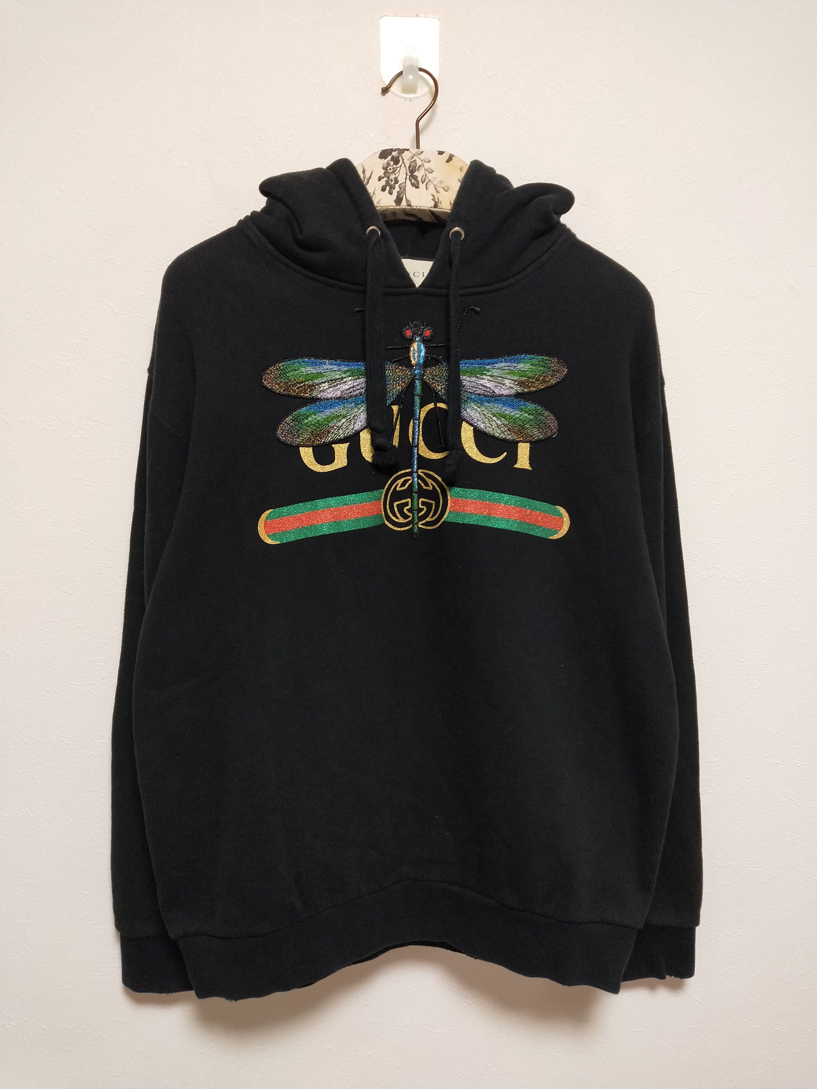 Gucci store dragonfly hoodie