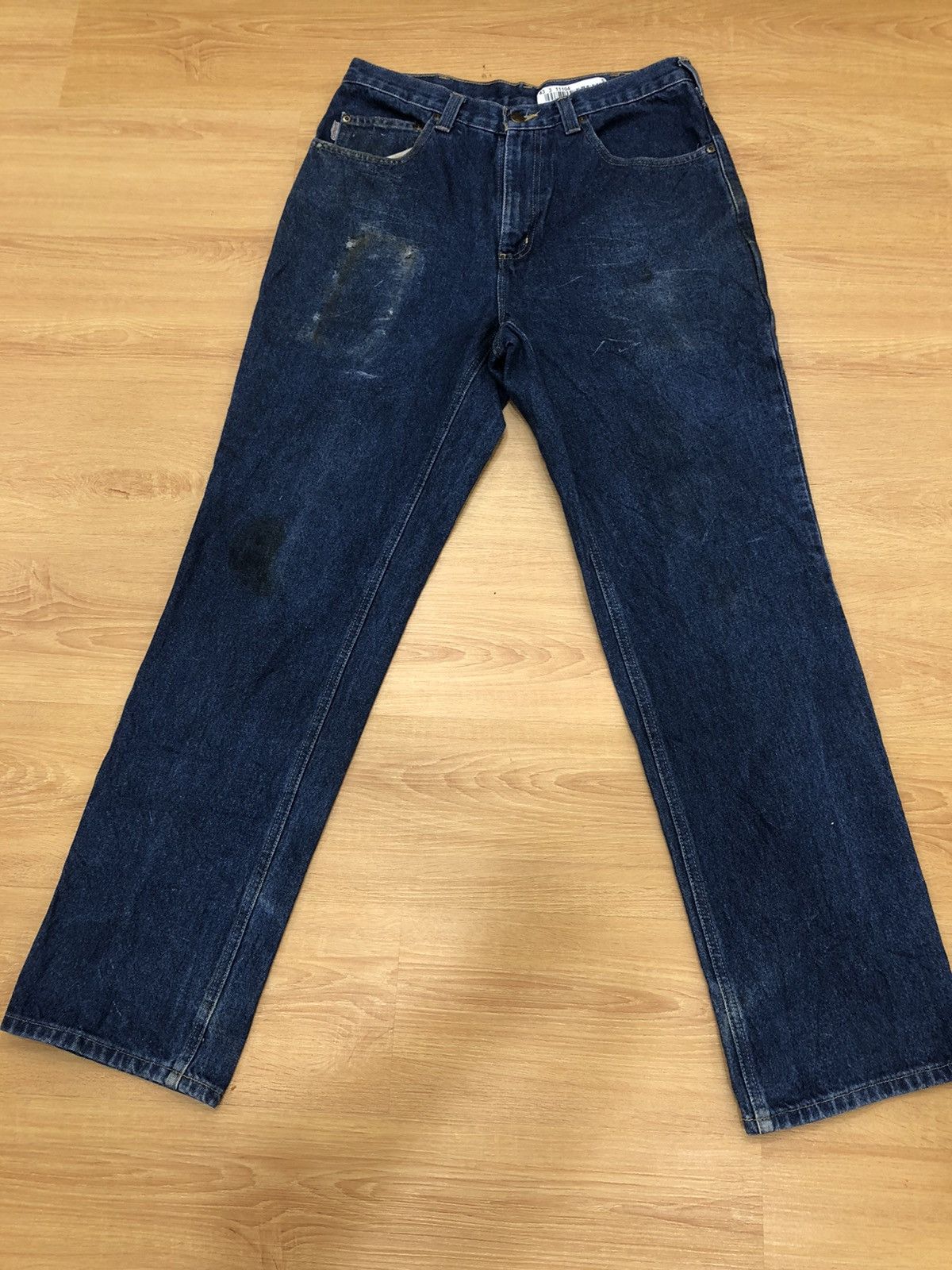 Carhartt Vintage Carhartt Distressed Jeans Size US 32 / EU 48 - 1 Thumbnail