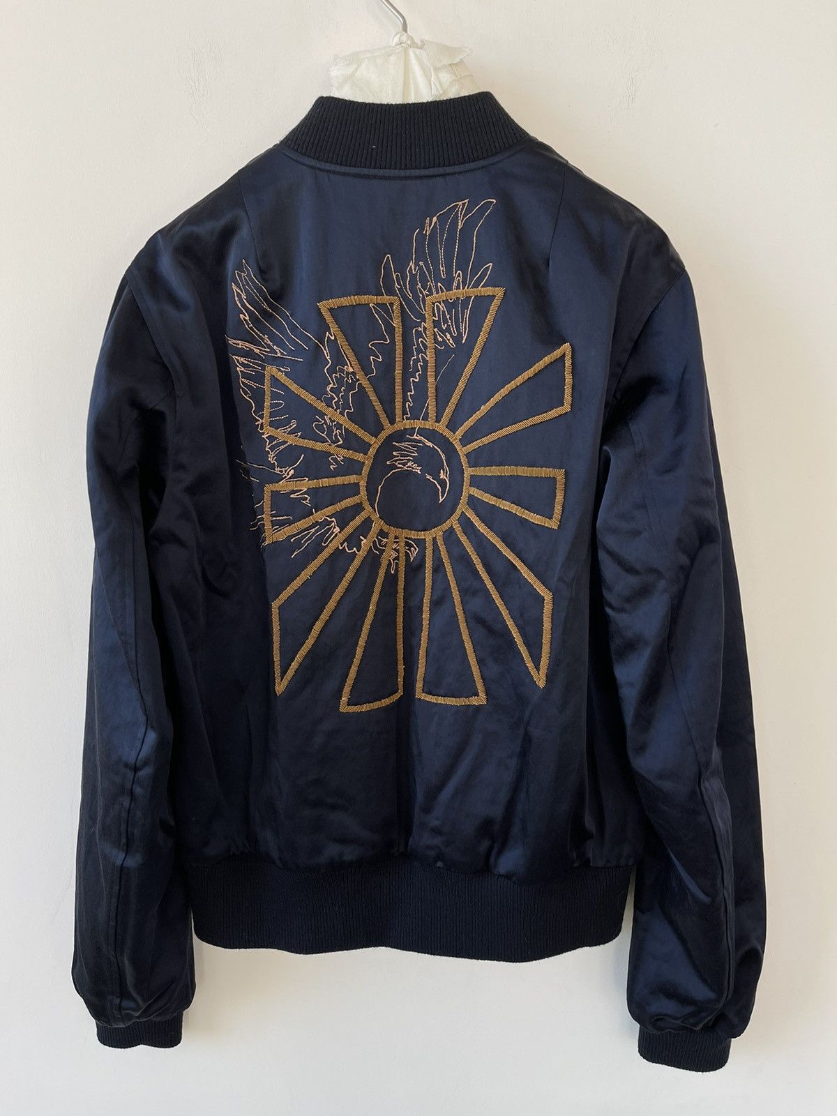 Dries Van Noten SS15 Archive Golden Eagle Reversible Bomber Jacket Size US S / EU 44-46 / 1 - 2 Thumbnail