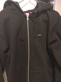 Supreme Small Box Logo Zip Hoodie | Grailed