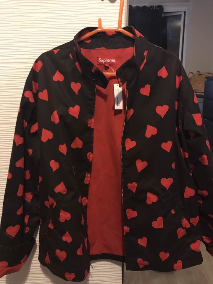 Supreme Hearts Harrington Jacket | Grailed