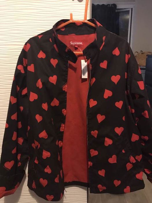 Supreme supreme hearts harrington jacket | Grailed