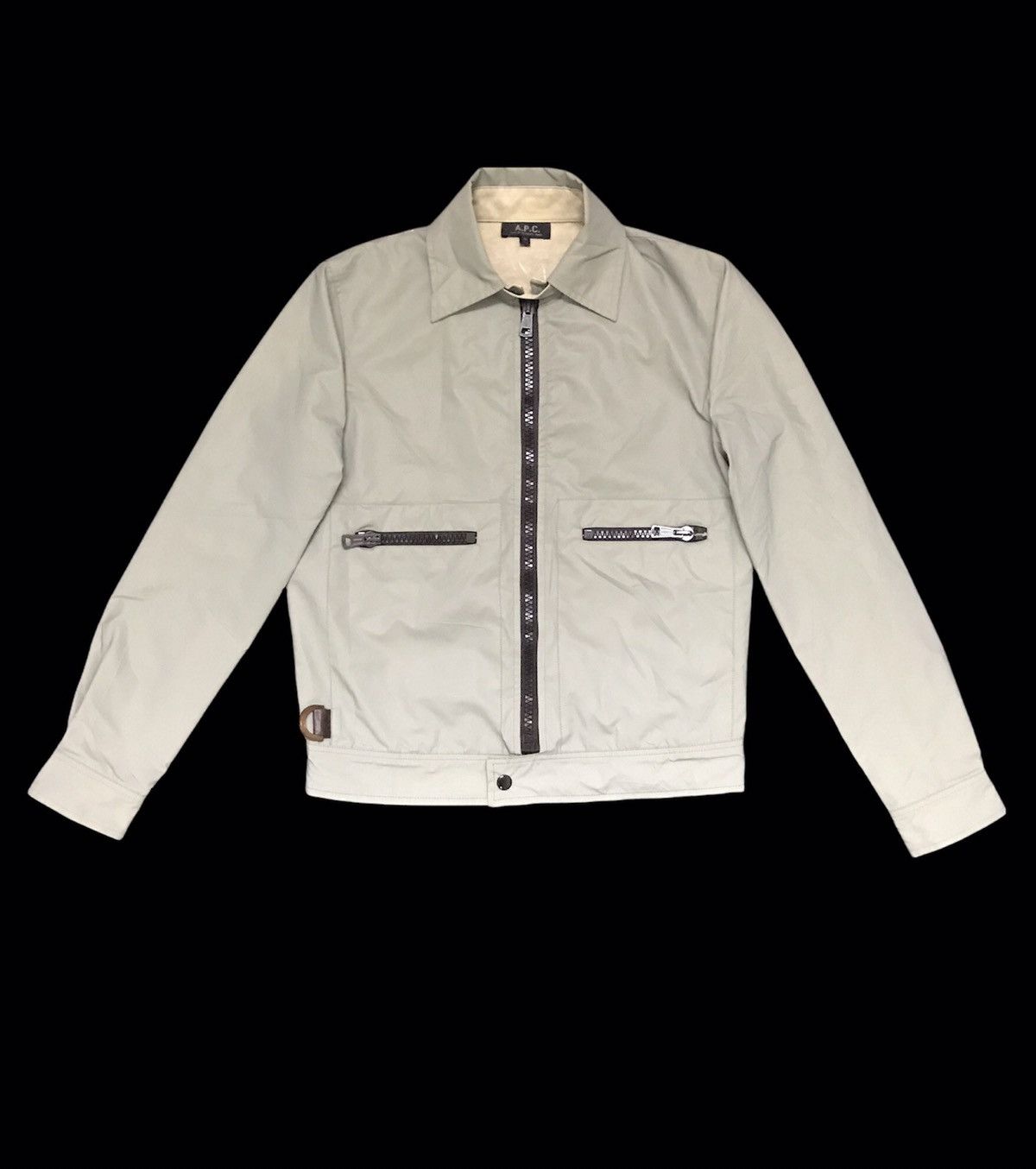 A.P.C. × Designer 2011 Vintage A.P.C Cropped Reflector Work Jacket Size M Size US M / EU 48-50 / 2 - 4 Thumbnail