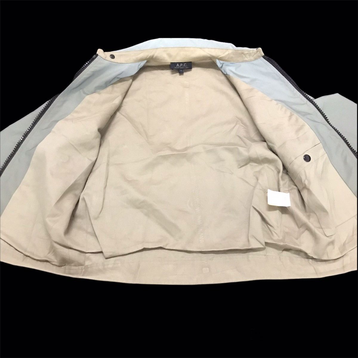 A.P.C. × Designer 2011 Vintage A.P.C Cropped Reflector Work Jacket Size M Size US M / EU 48-50 / 2 - 11 Thumbnail