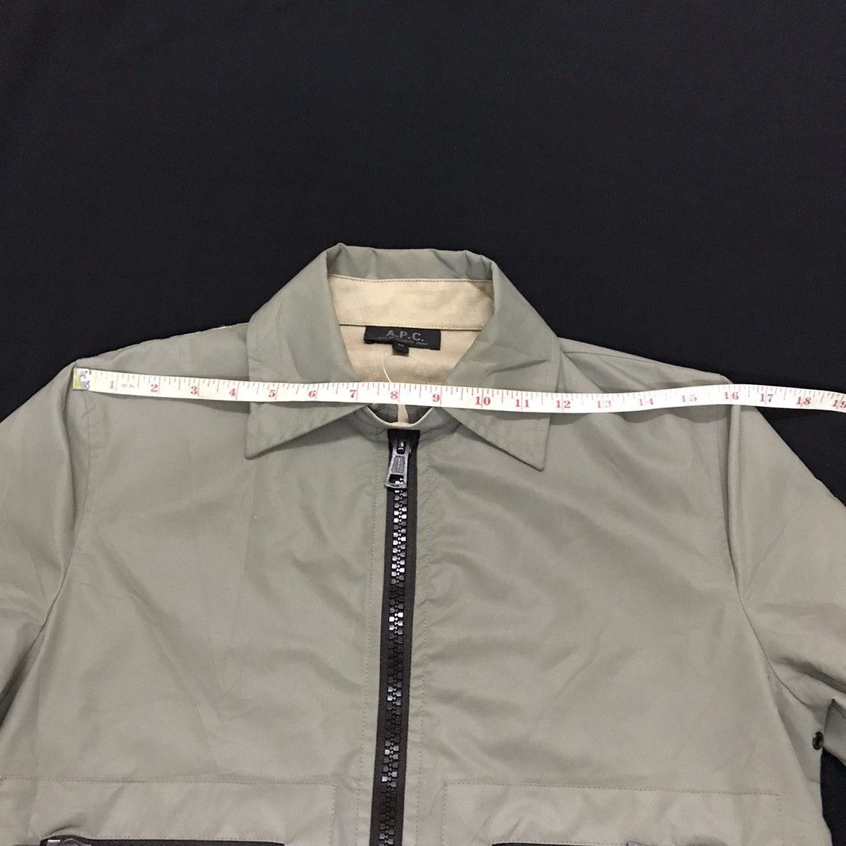 A.P.C. × Designer 2011 Vintage A.P.C Cropped Reflector Work Jacket Size M Size US M / EU 48-50 / 2 - 16 Thumbnail