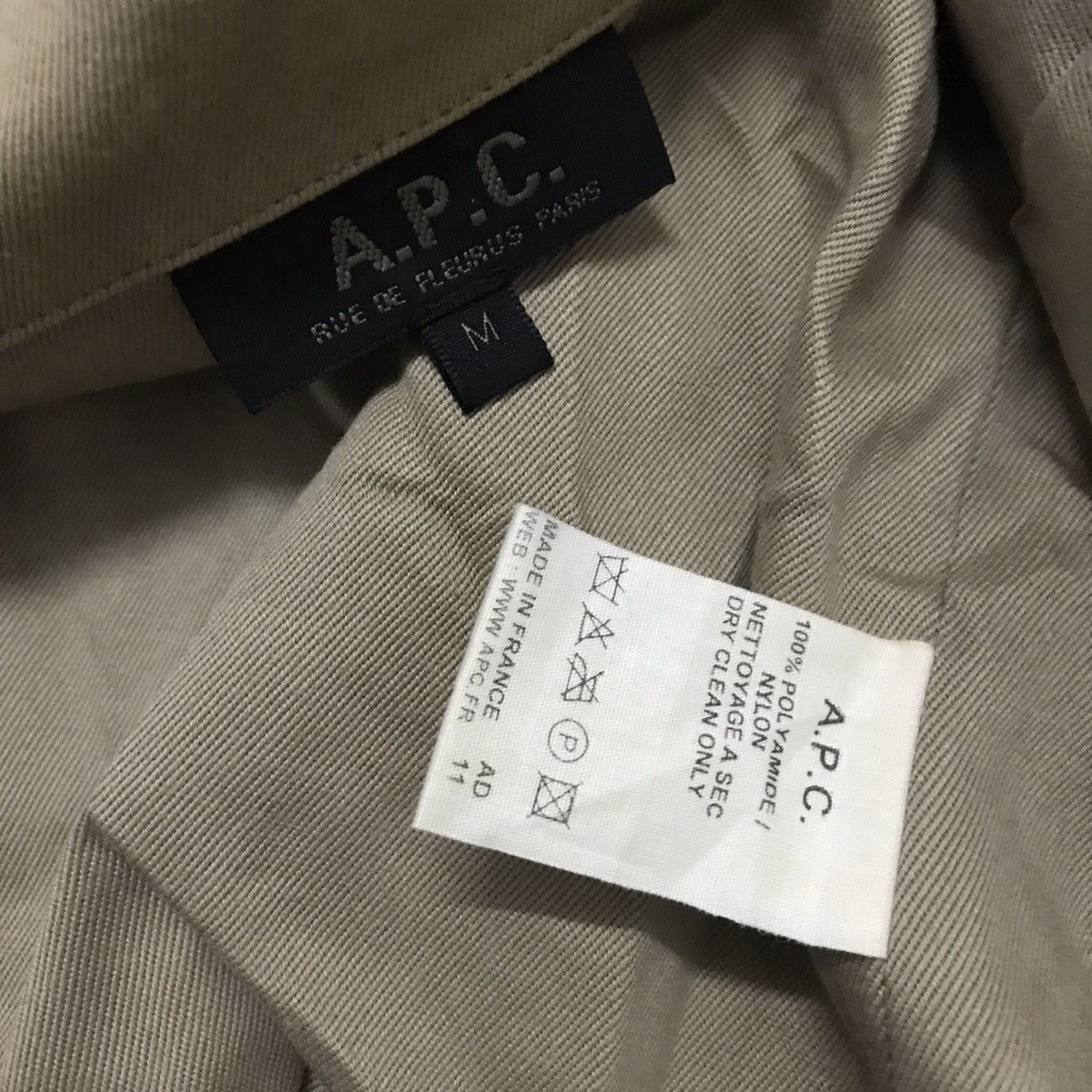 A.P.C. × Designer 2011 Vintage A.P.C Cropped Reflector Work Jacket Size M Size US M / EU 48-50 / 2 - 12 Thumbnail