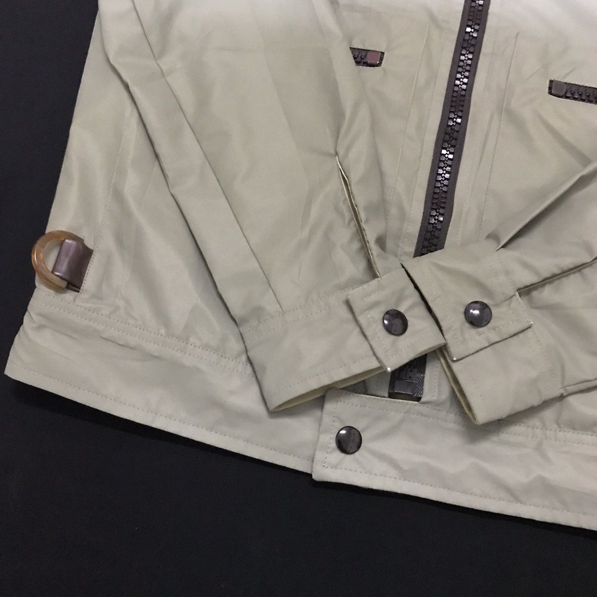 A.P.C. × Designer 2011 Vintage A.P.C Cropped Reflector Work Jacket Size M Size US M / EU 48-50 / 2 - 8 Thumbnail