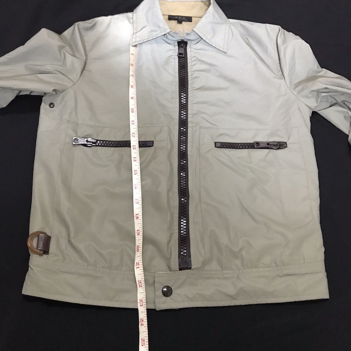 A.P.C. × Designer 2011 Vintage A.P.C Cropped Reflector Work Jacket Size M Size US M / EU 48-50 / 2 - 15 Thumbnail