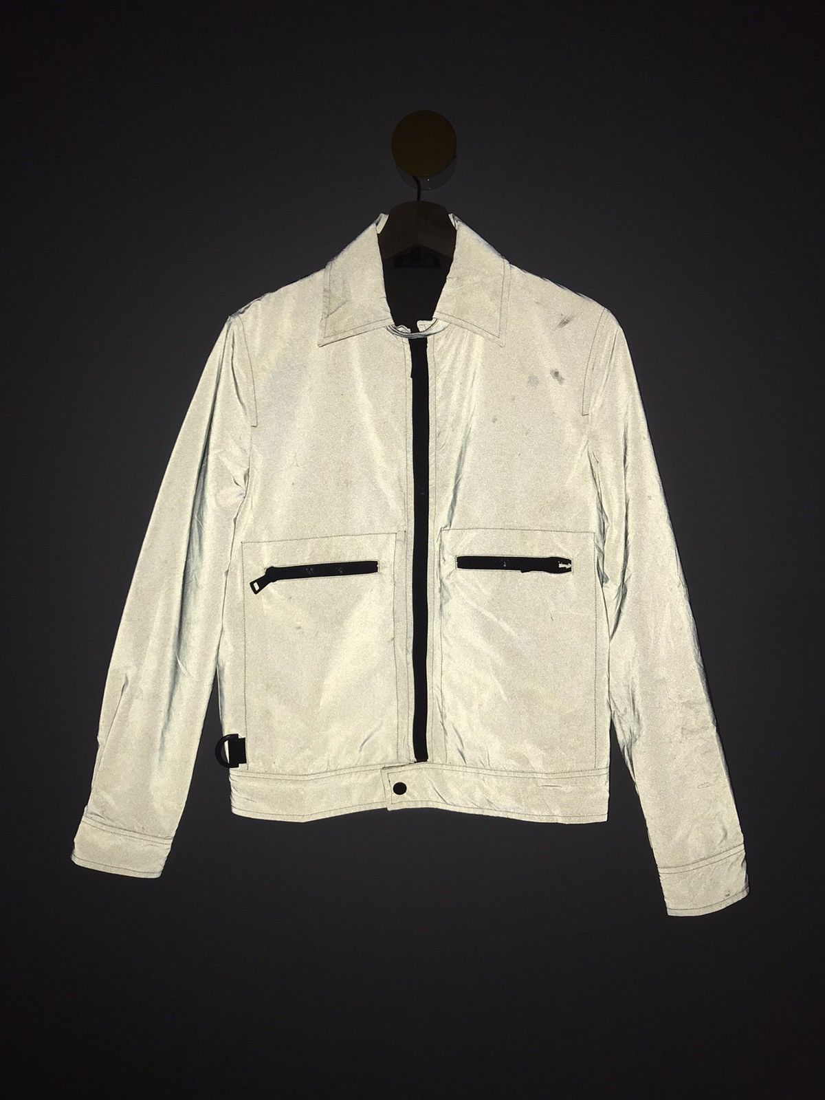 A.P.C. × Designer 2011 Vintage A.P.C Cropped Reflector Work Jacket Size M Size US M / EU 48-50 / 2 - 2 Thumbnail