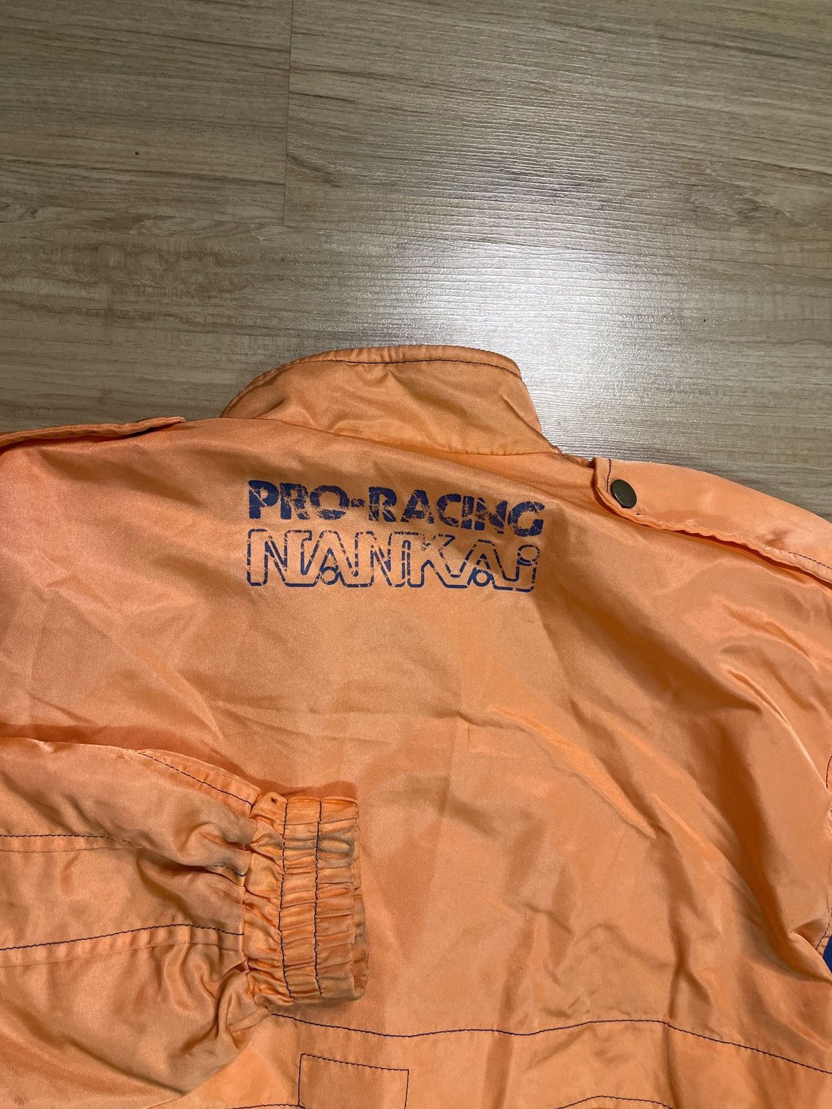 Vintage NANKAI riding bomber jacket