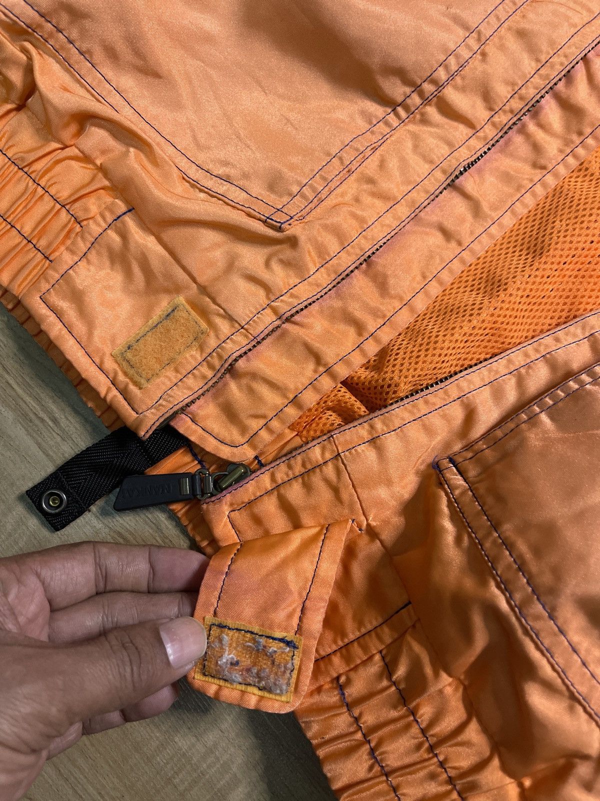 Vintage NANKAI riding bomber jacket
