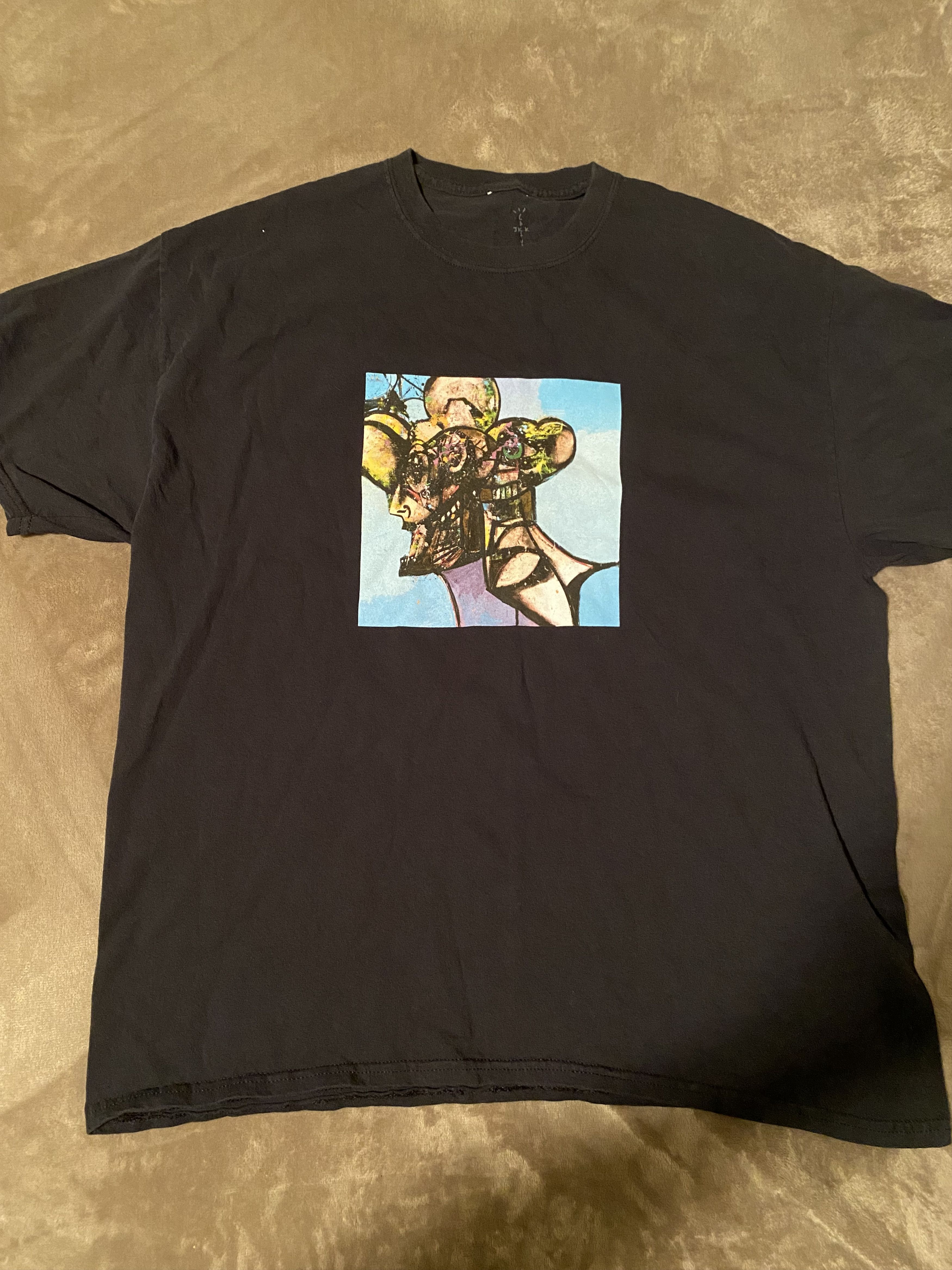 Travis Scott- Franchise Portrait x George Condo T-Shirt