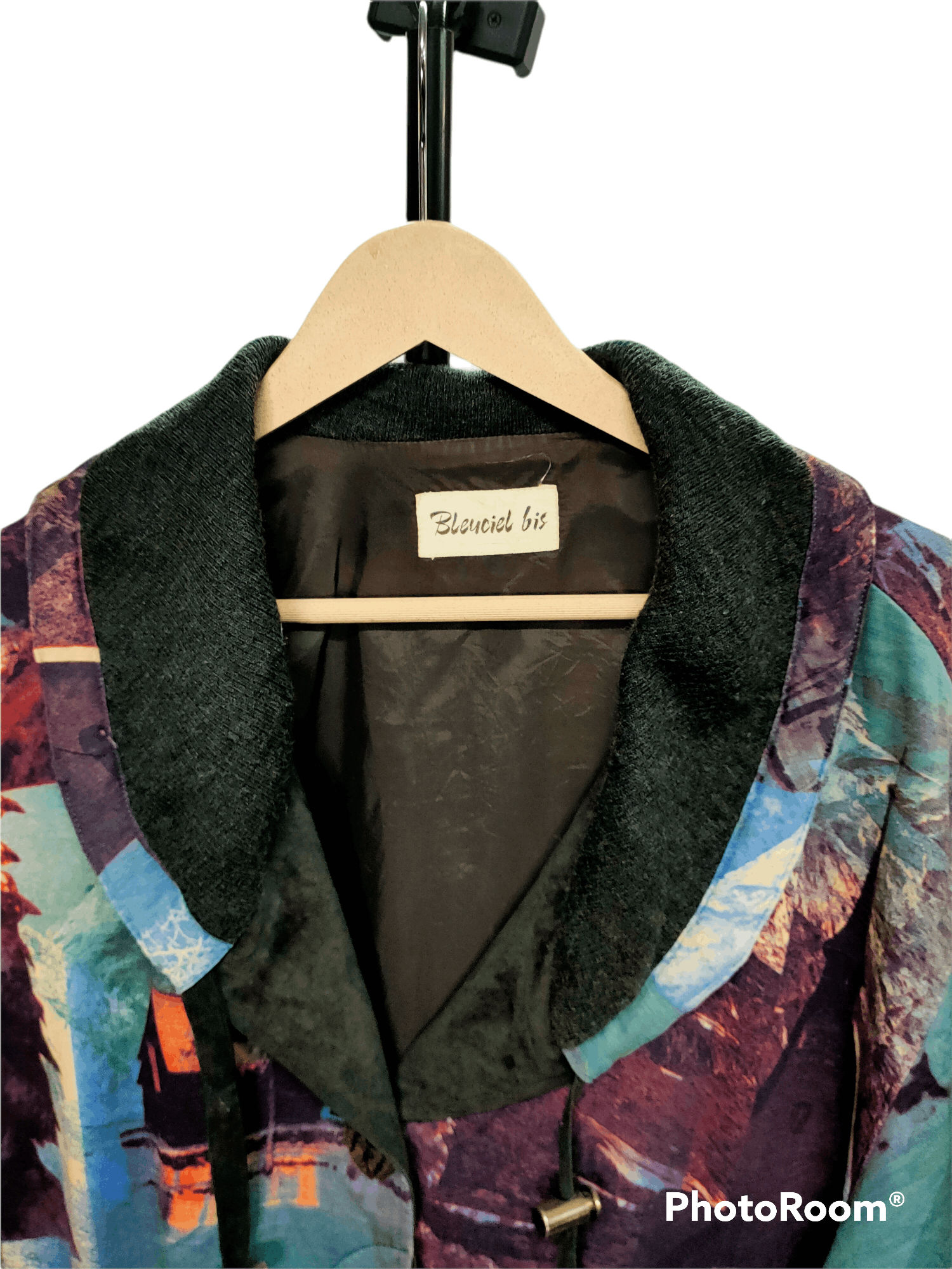 Japanese Brand Blueciel bis button up jacket spellbound fullprint Size US XL / EU 56 / 4 - 2 Thumbnail